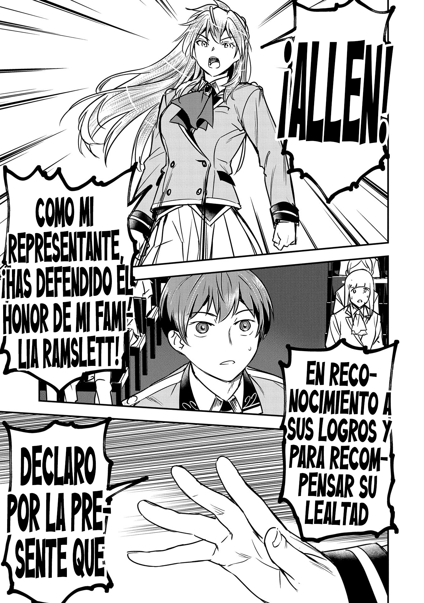 Chōnin A wa Akuyaku Reijō o Dōshite mo Sukuitai Capitulo 26: disculpa y declaración. página 21