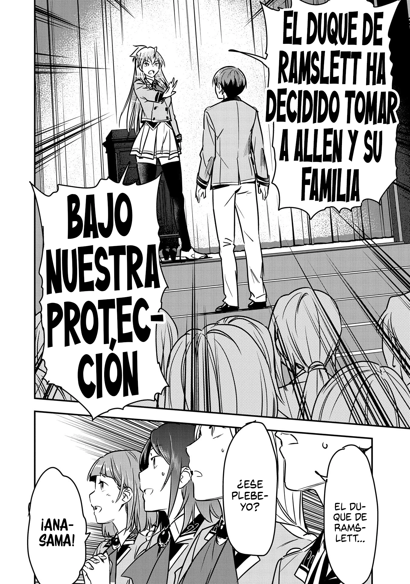 Chōnin A wa Akuyaku Reijō o Dōshite mo Sukuitai Capitulo 26: disculpa y declaración. página 22