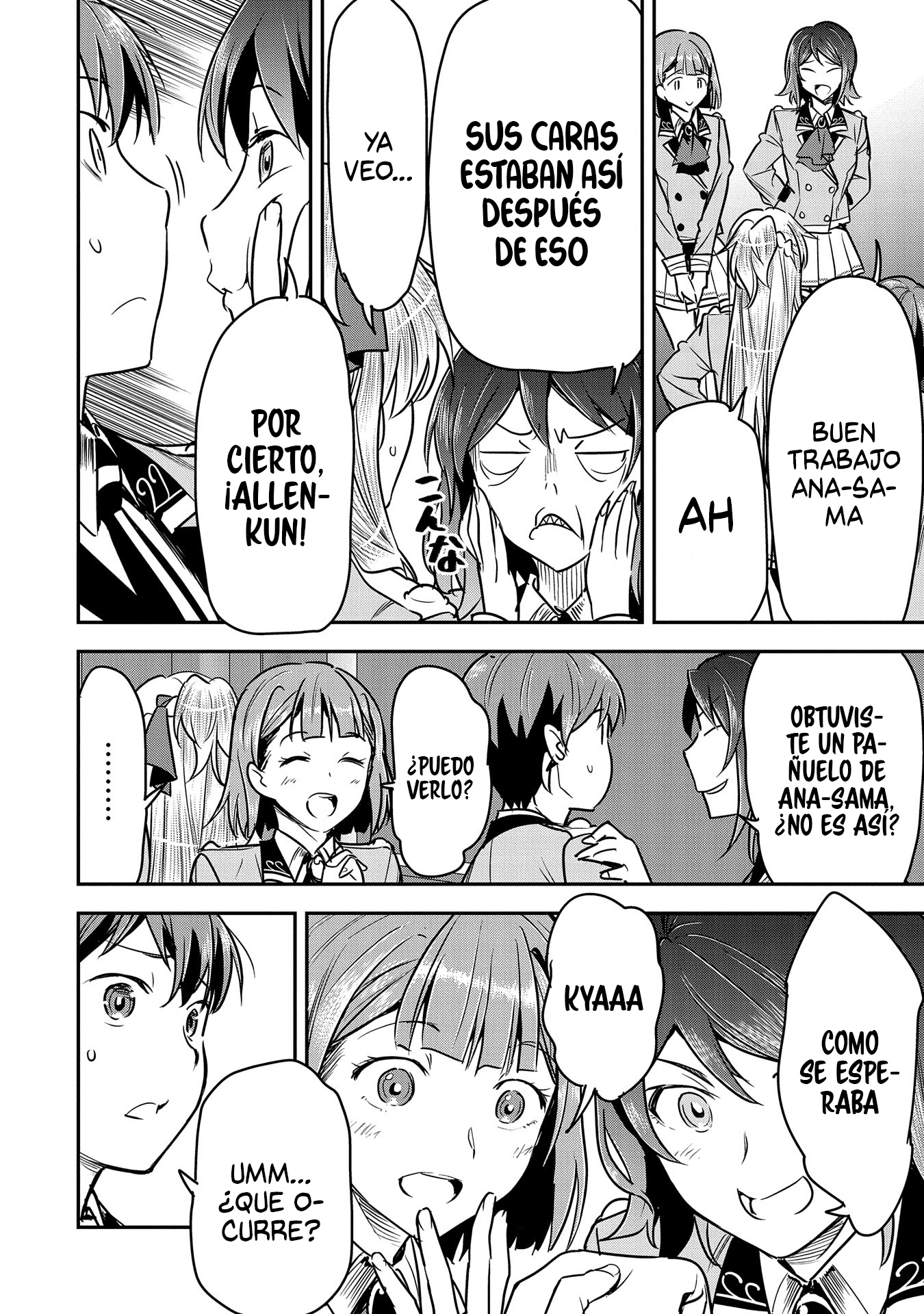 Chōnin A wa Akuyaku Reijō o Dōshite mo Sukuitai Capitulo 26: disculpa y declaración. página 26