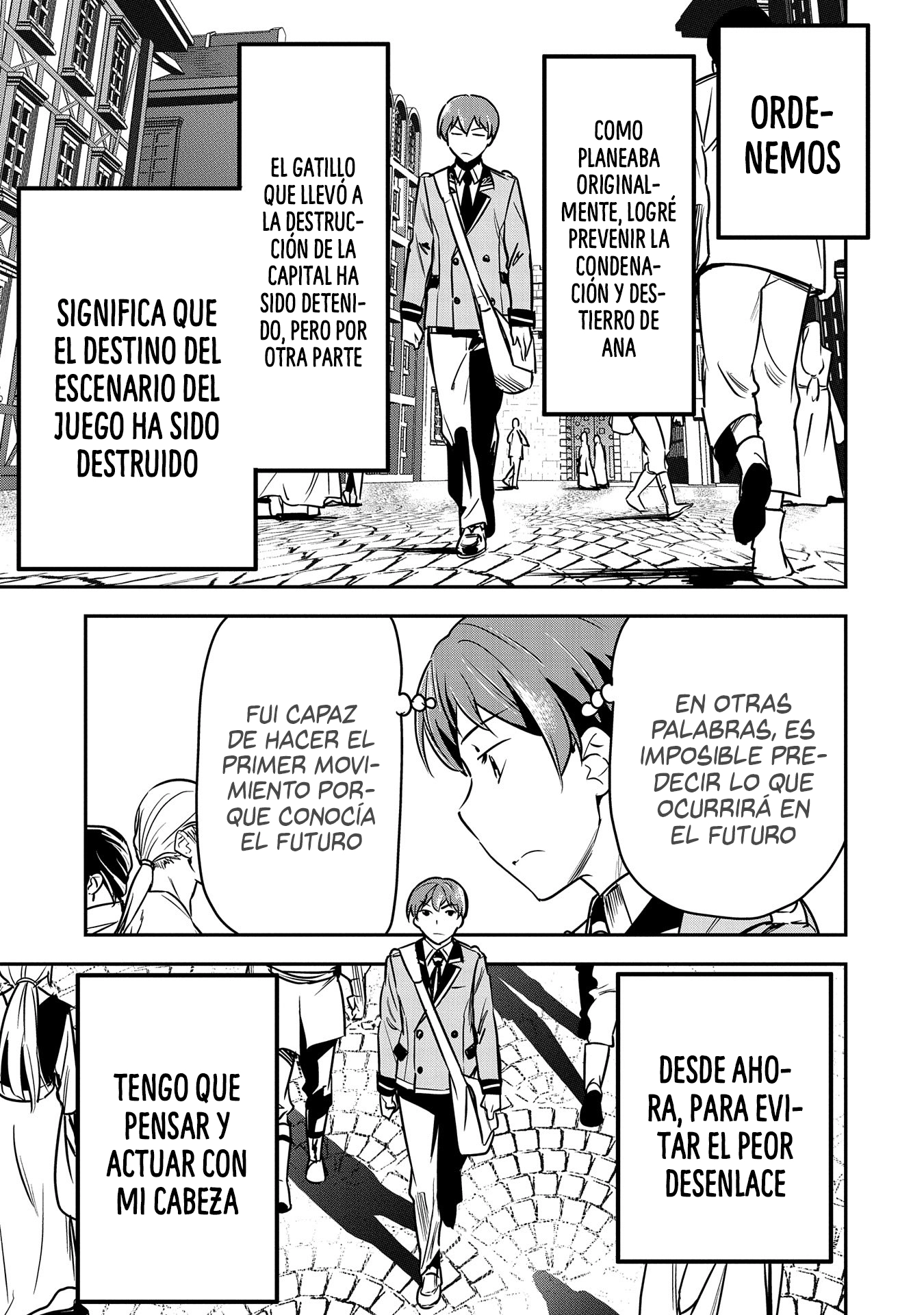 Chōnin A wa Akuyaku Reijō o Dōshite mo Sukuitai Capitulo 26: disculpa y declaración. página 5