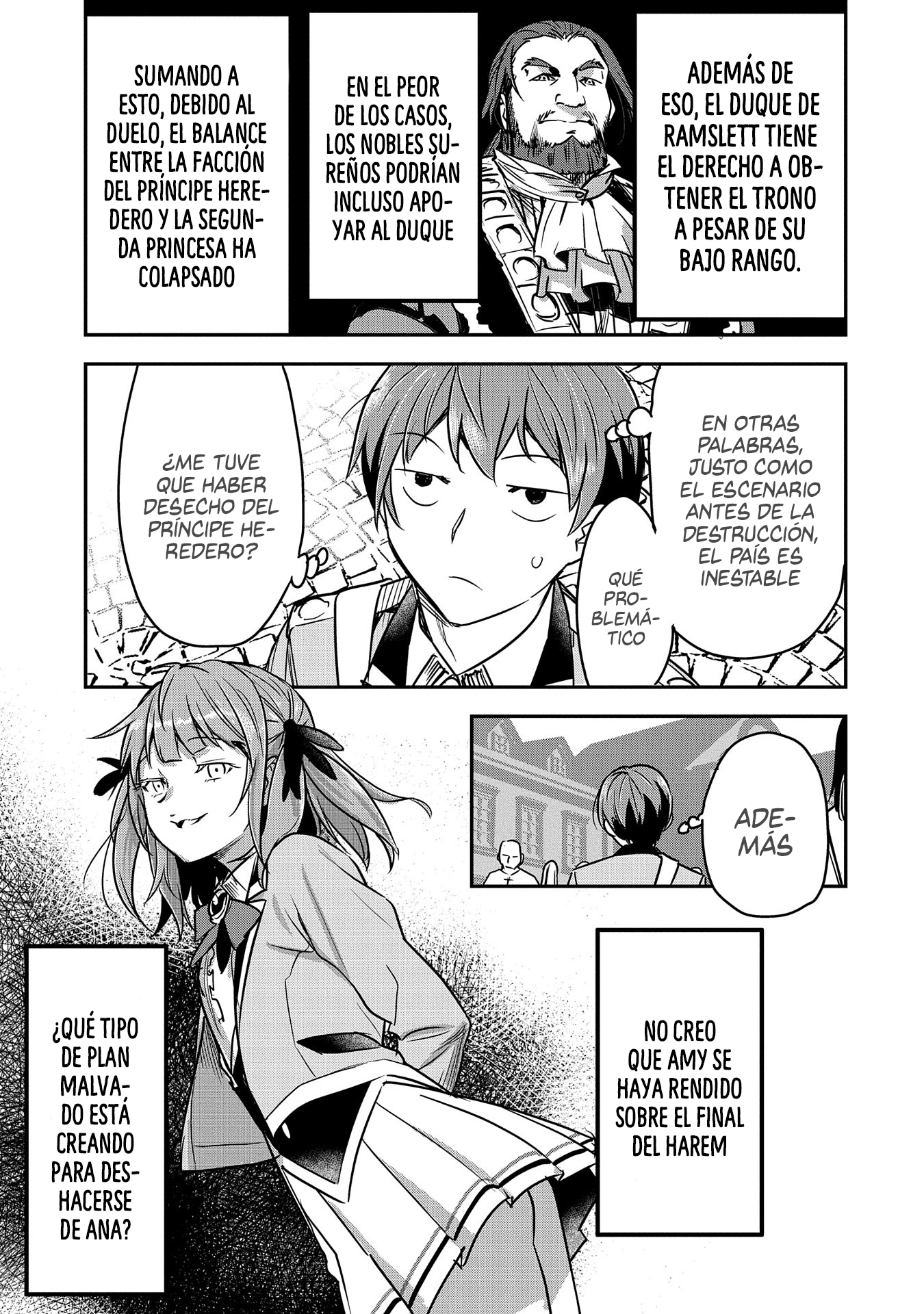 Chōnin A wa Akuyaku Reijō o Dōshite mo Sukuitai Capitulo 26: disculpa y declaración. página 7