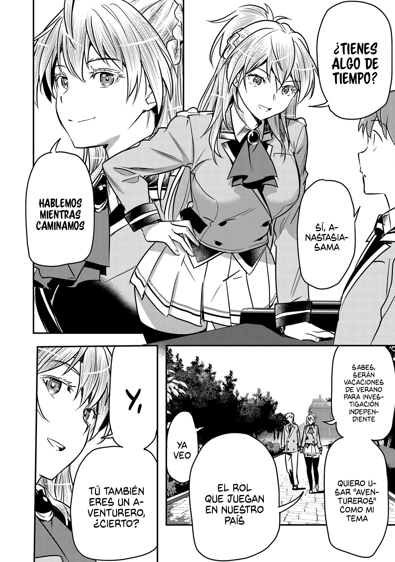 Chōnin A wa Akuyaku Reijō o Dōshite mo Sukuitai Capitulo 27: Profecia y bendición página 10