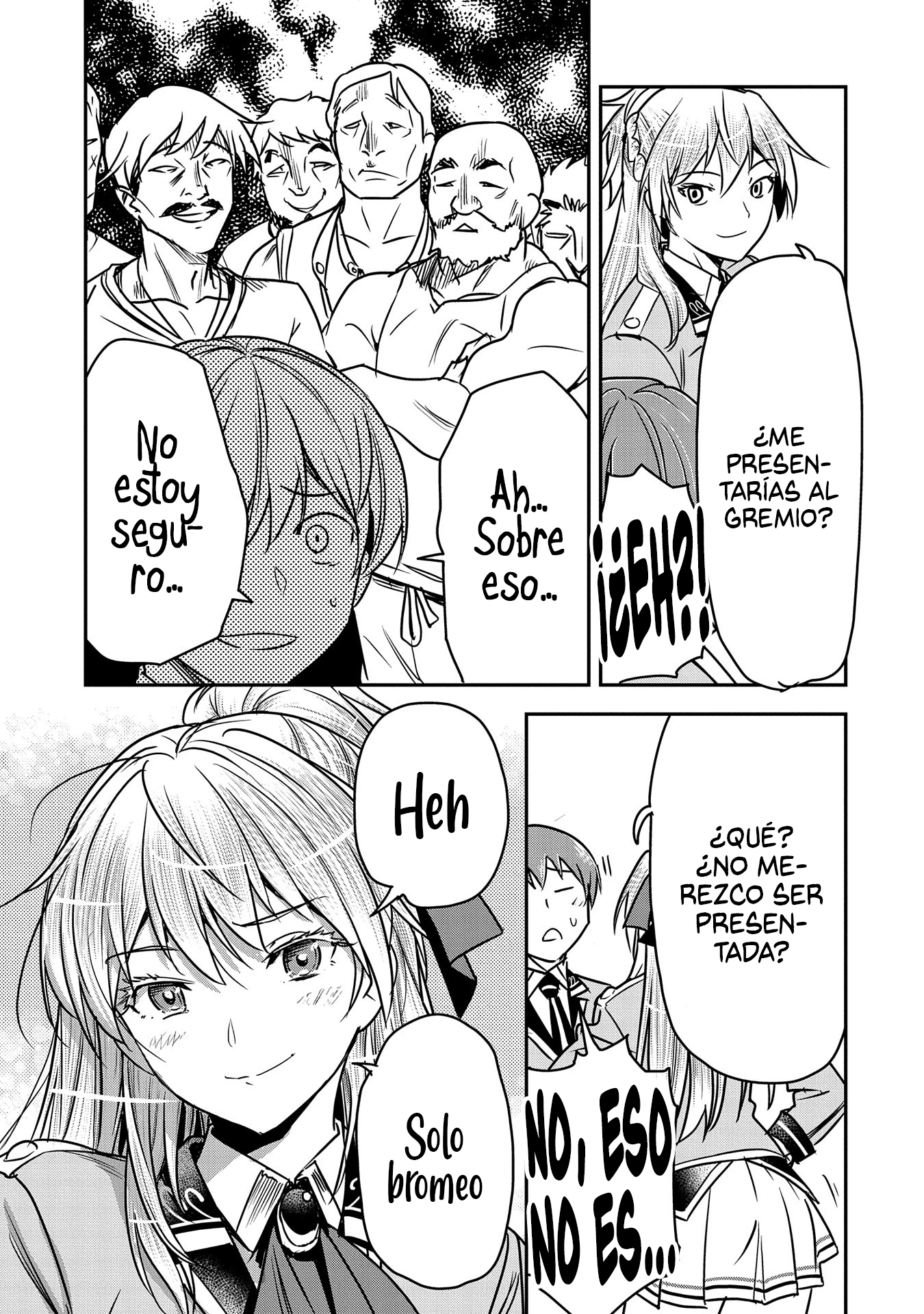 Chōnin A wa Akuyaku Reijō o Dōshite mo Sukuitai Capitulo 27: Profecia y bendición página 11