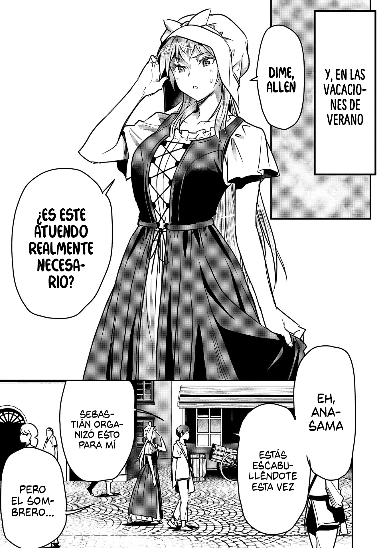 Chōnin A wa Akuyaku Reijō o Dōshite mo Sukuitai Capitulo 27: Profecia y bendición página 13
