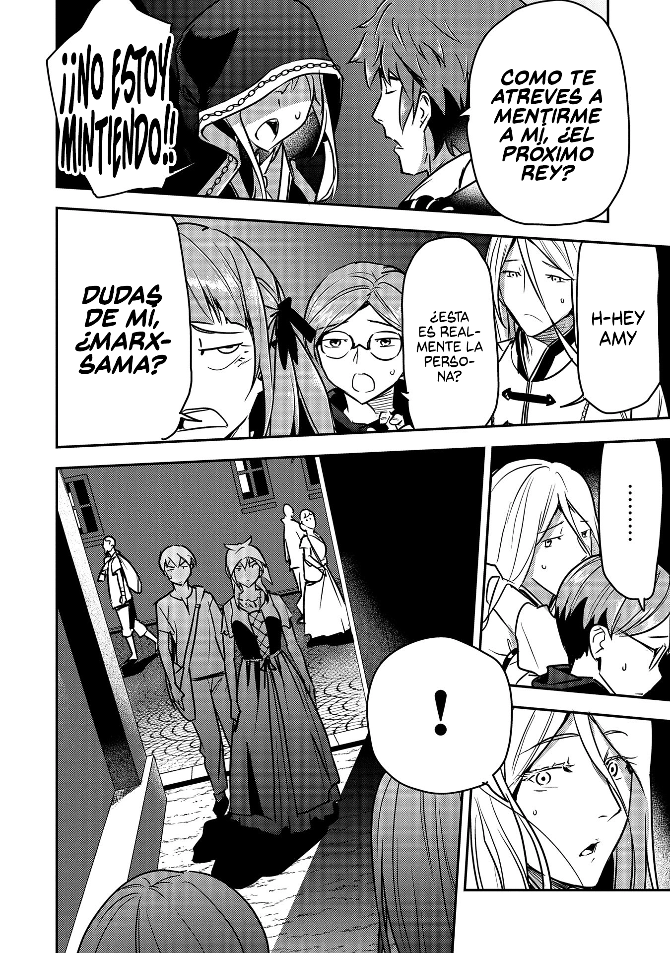 Chōnin A wa Akuyaku Reijō o Dōshite mo Sukuitai Capitulo 27: Profecia y bendición página 16