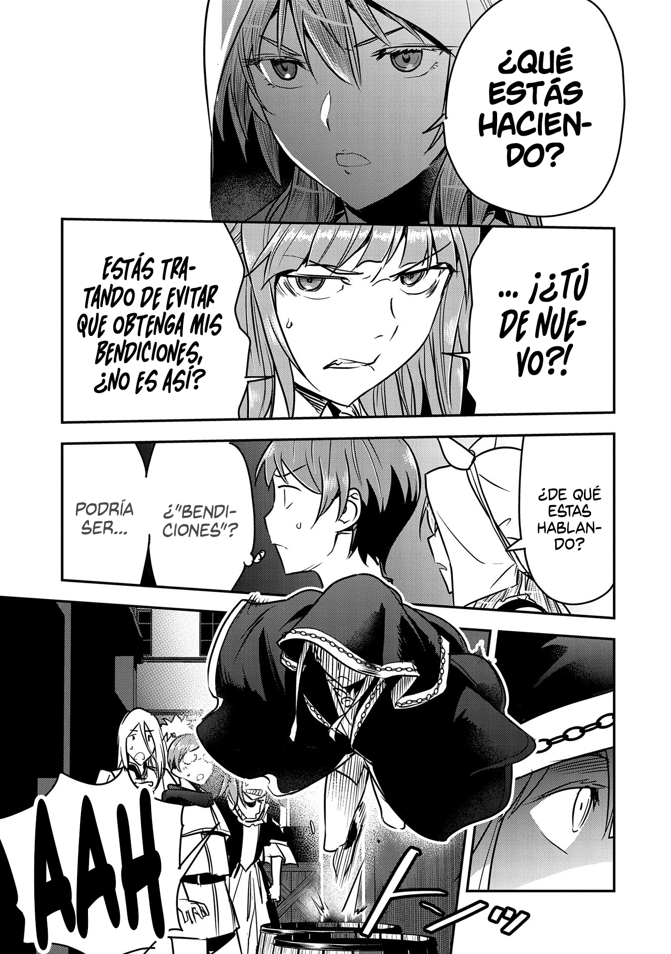 Chōnin A wa Akuyaku Reijō o Dōshite mo Sukuitai Capitulo 27: Profecia y bendición página 17