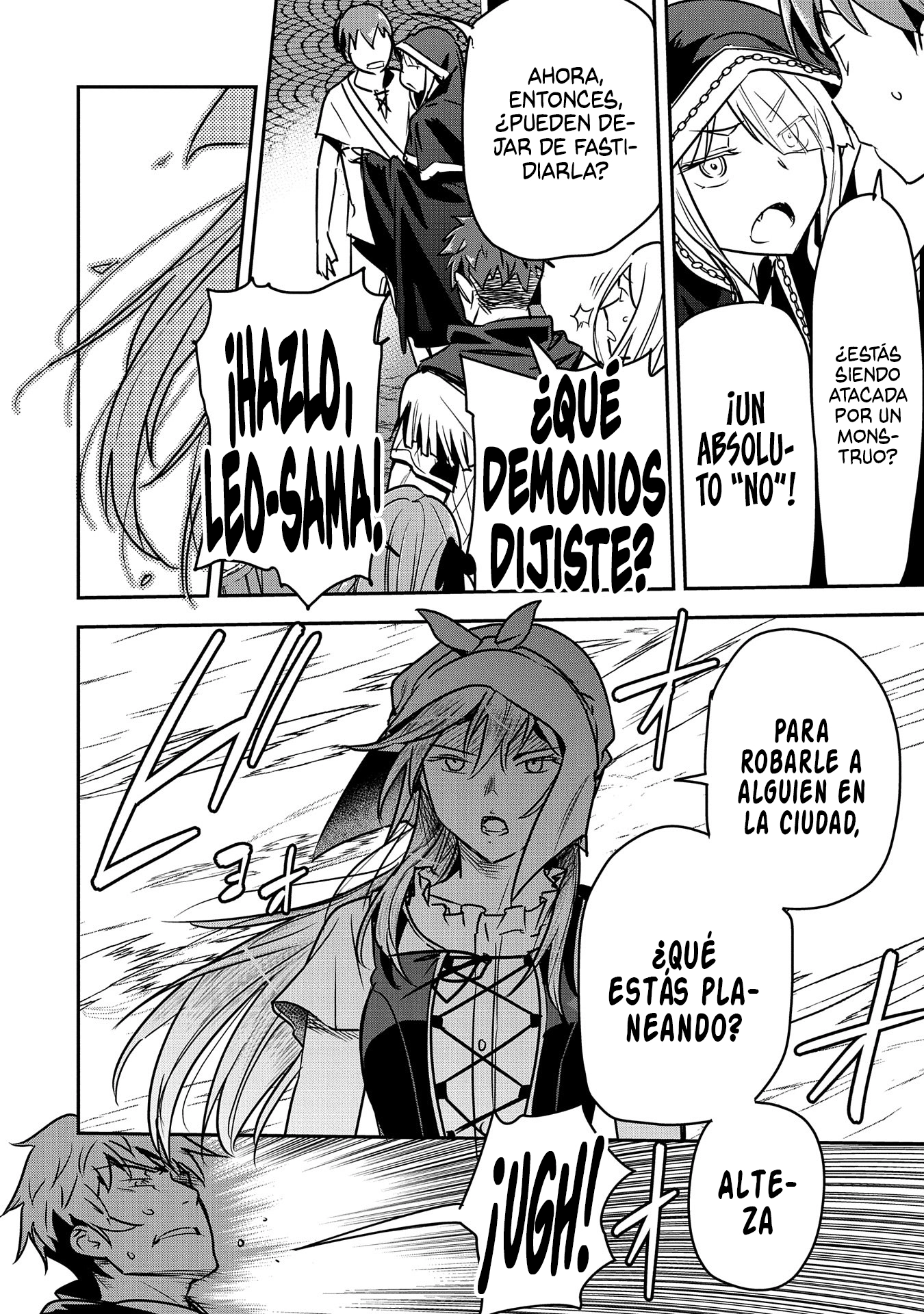 Chōnin A wa Akuyaku Reijō o Dōshite mo Sukuitai Capitulo 27: Profecia y bendición página 20