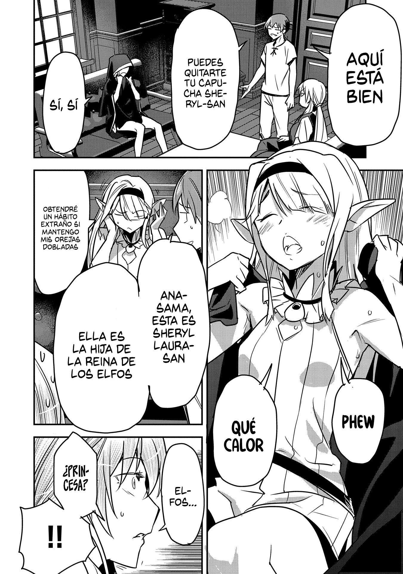 Chōnin A wa Akuyaku Reijō o Dōshite mo Sukuitai Capitulo 27: Profecia y bendición página 24