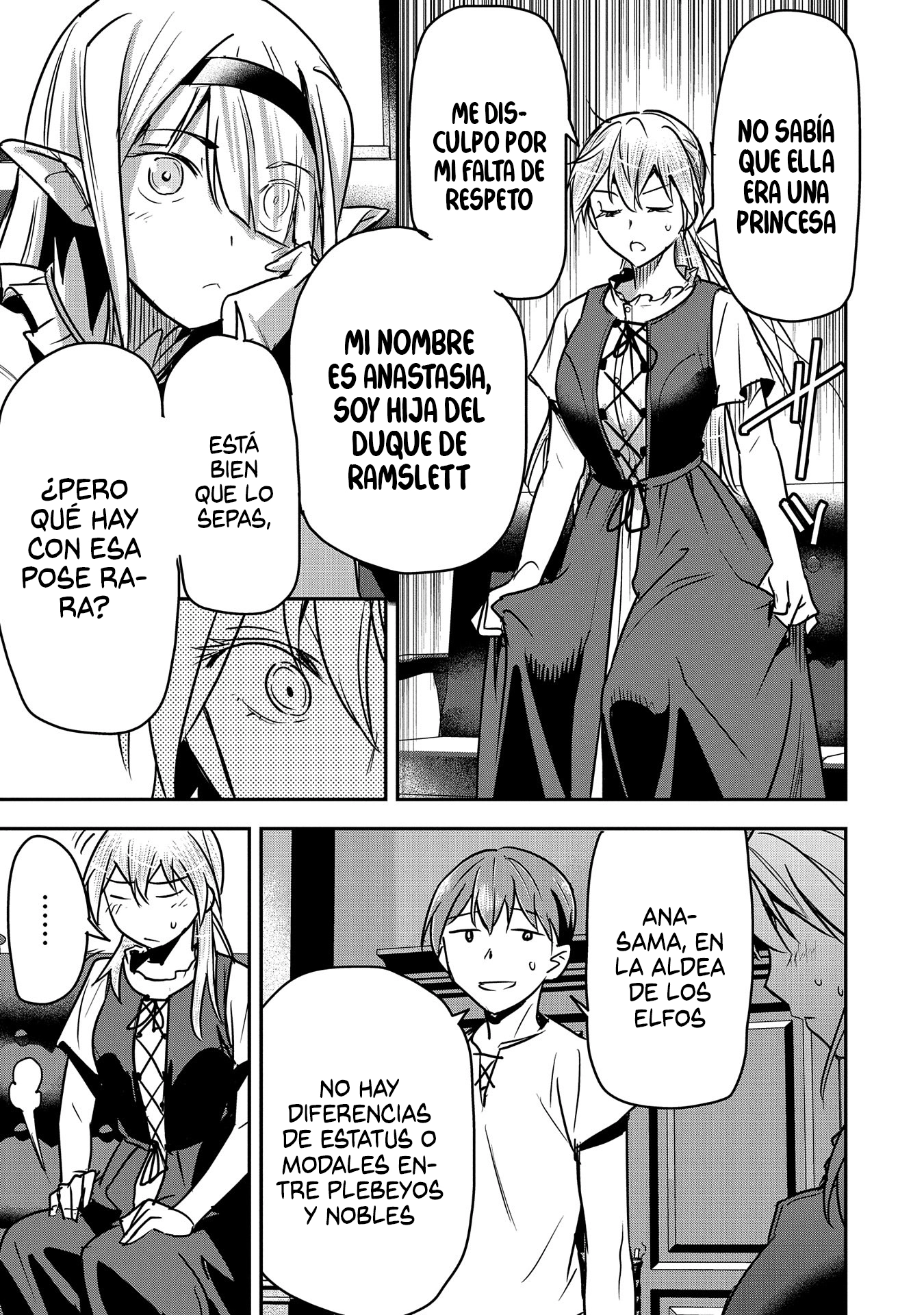 Chōnin A wa Akuyaku Reijō o Dōshite mo Sukuitai Capitulo 27: Profecia y bendición página 25