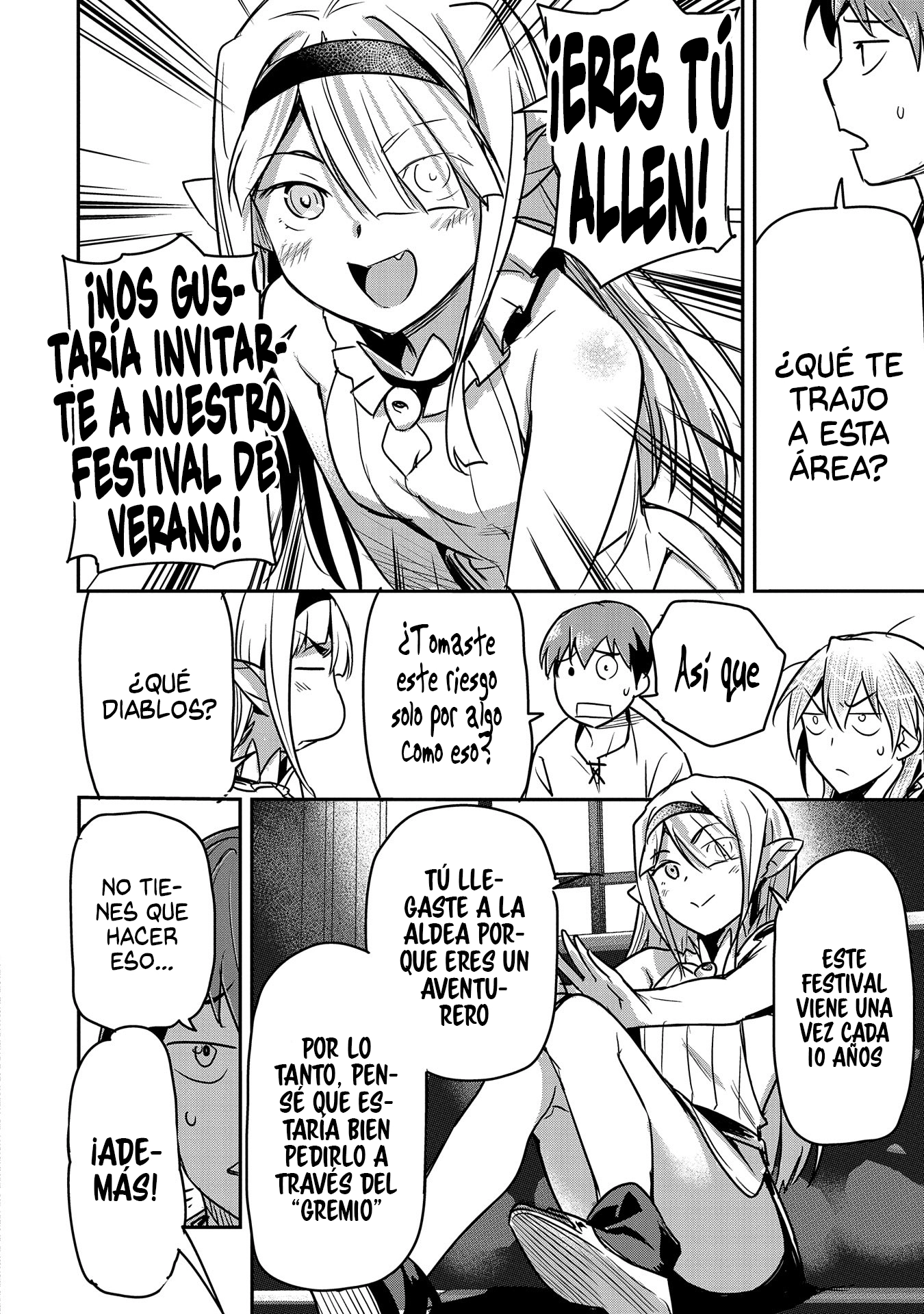 Chōnin A wa Akuyaku Reijō o Dōshite mo Sukuitai Capitulo 27: Profecia y bendición página 26