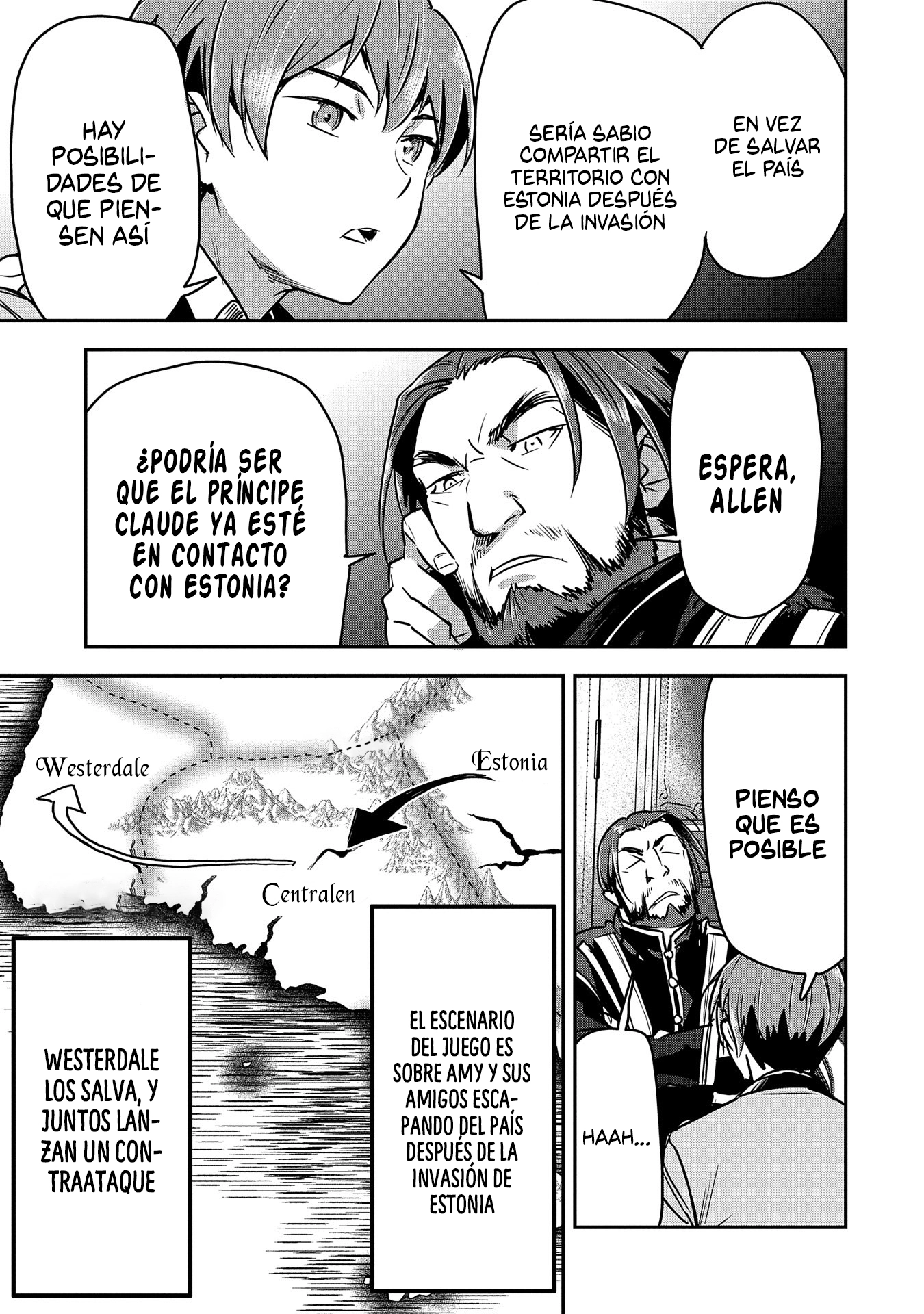 Chōnin A wa Akuyaku Reijō o Dōshite mo Sukuitai Capitulo 27: Profecia y bendición página 5