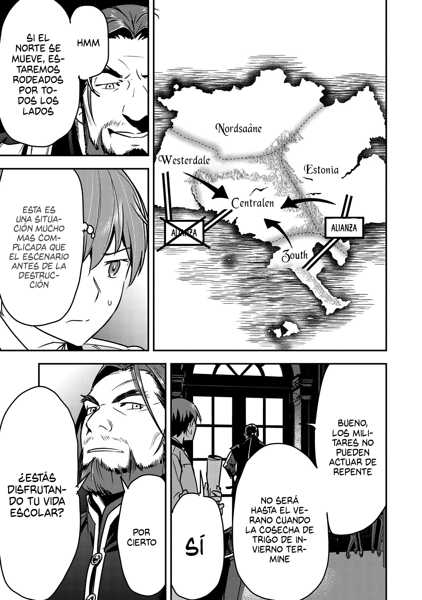 Chōnin A wa Akuyaku Reijō o Dōshite mo Sukuitai Capitulo 27: Profecia y bendición página 7