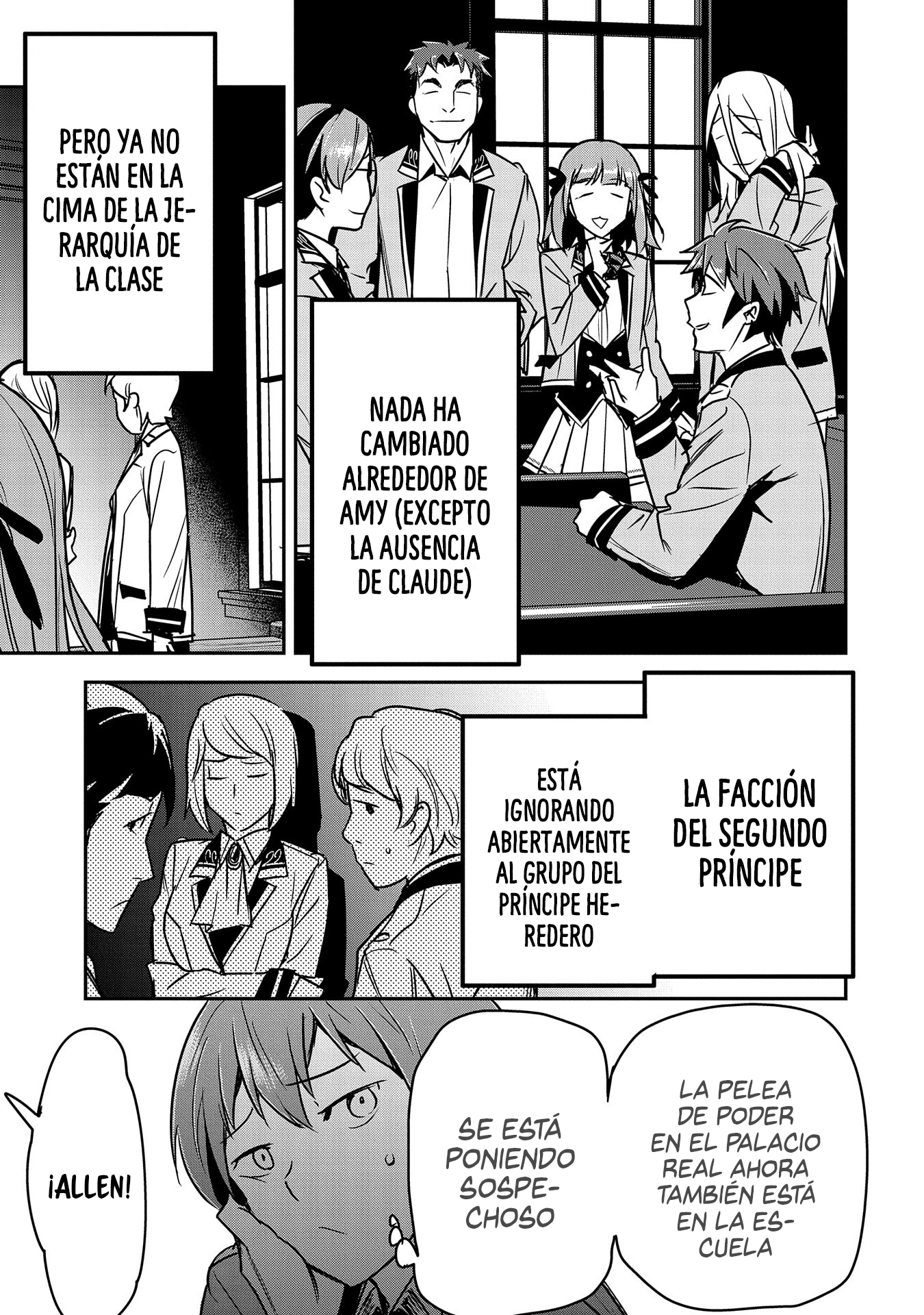 Chōnin A wa Akuyaku Reijō o Dōshite mo Sukuitai Capitulo 27: Profecia y bendición página 9