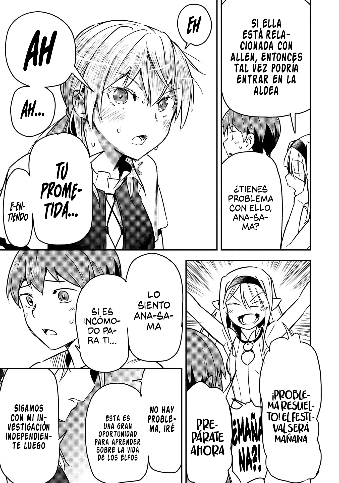 Chōnin A wa Akuyaku Reijō o Dōshite mo Sukuitai Capitulo 28 página 9