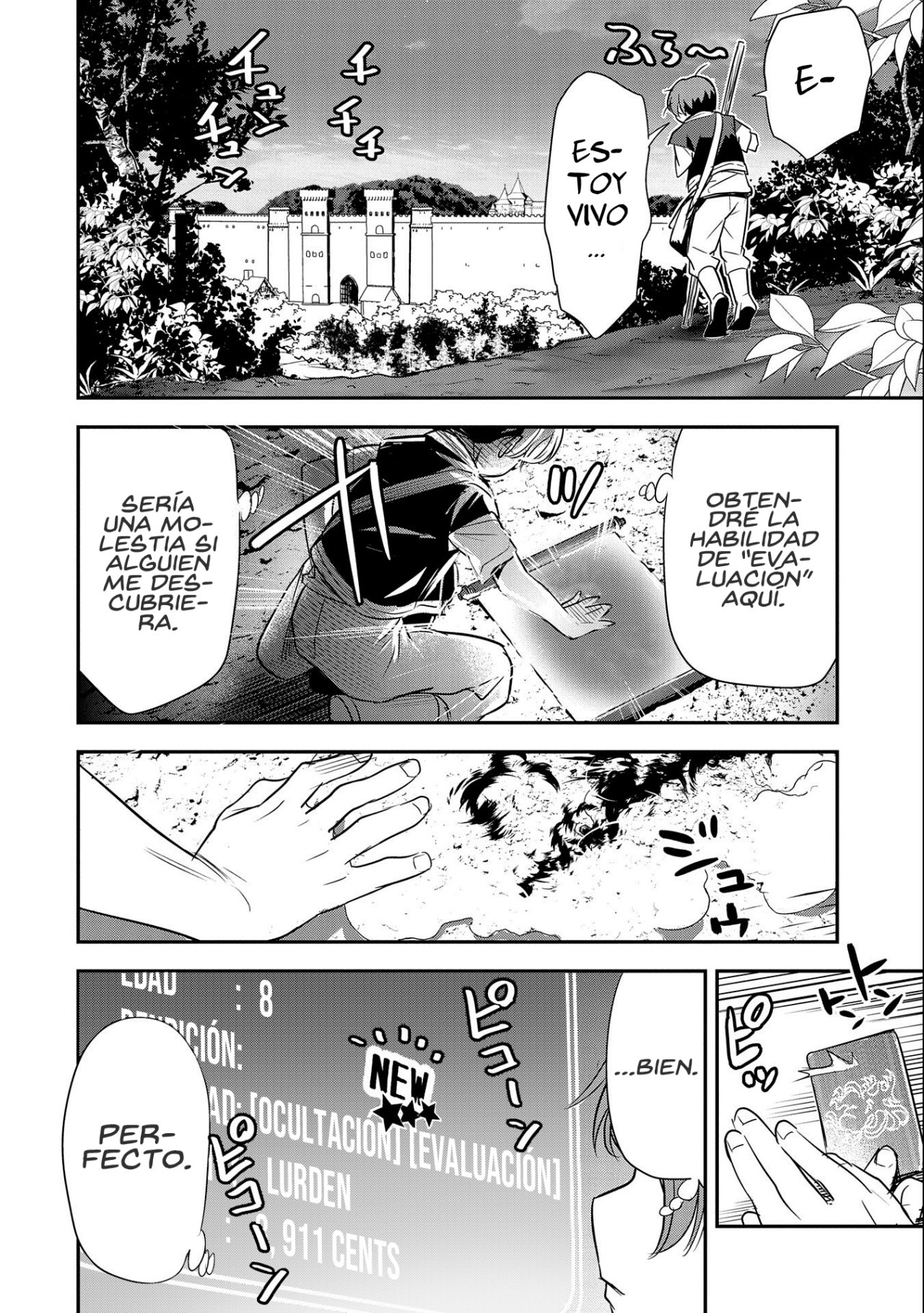 Chōnin A wa Akuyaku Reijō o Dōshite mo Sukuitai Capitulo 3: Habilidad de Evaluación página 11