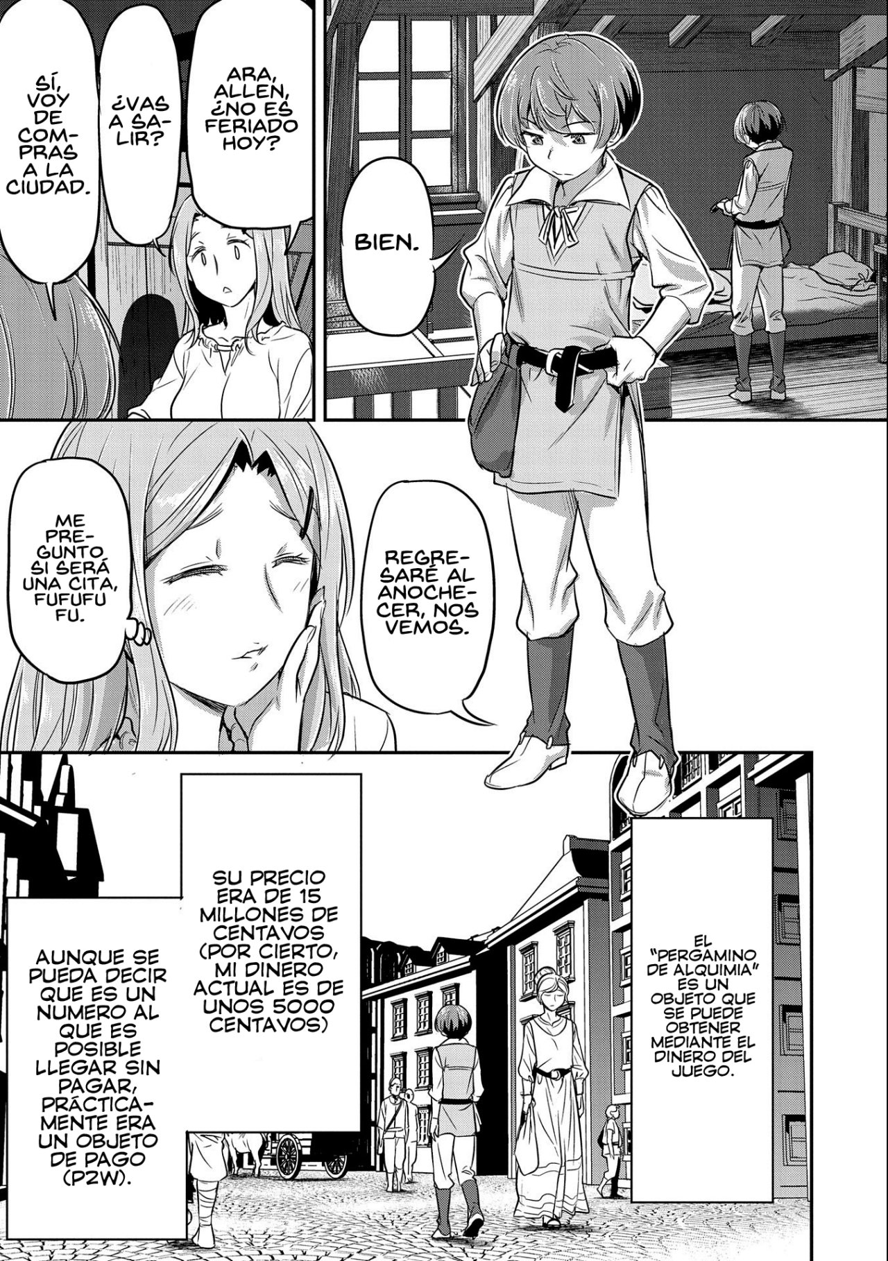 Chōnin A wa Akuyaku Reijō o Dōshite mo Sukuitai Capitulo 3: Habilidad de Evaluación página 18