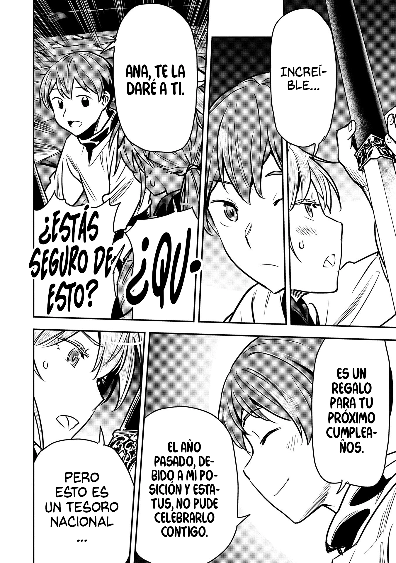 Chōnin A wa Akuyaku Reijō o Dōshite mo Sukuitai Capitulo 31 página 22