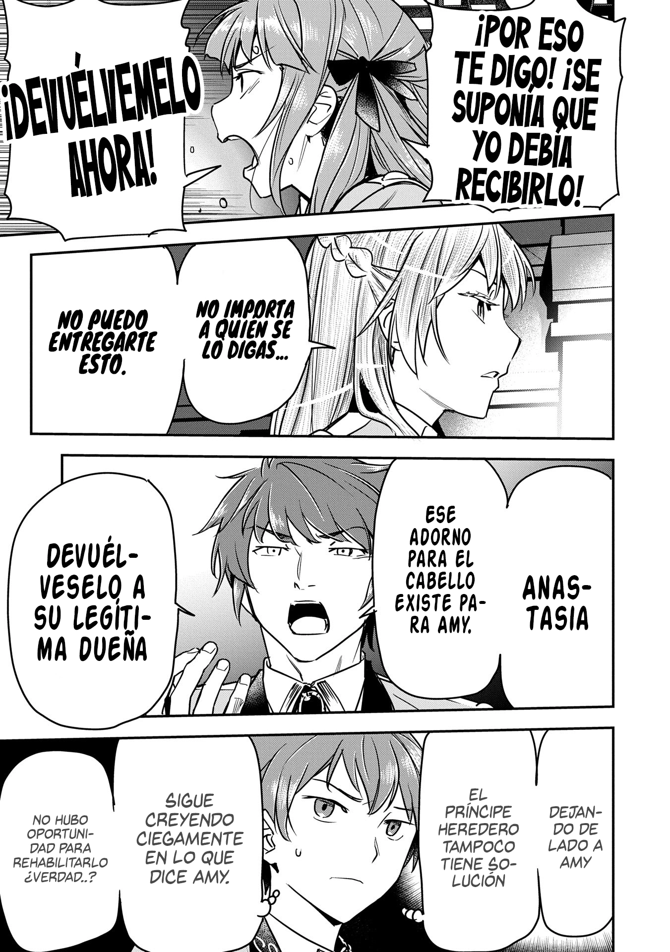 Chōnin A wa Akuyaku Reijō o Dōshite mo Sukuitai Capitulo 32 página 21