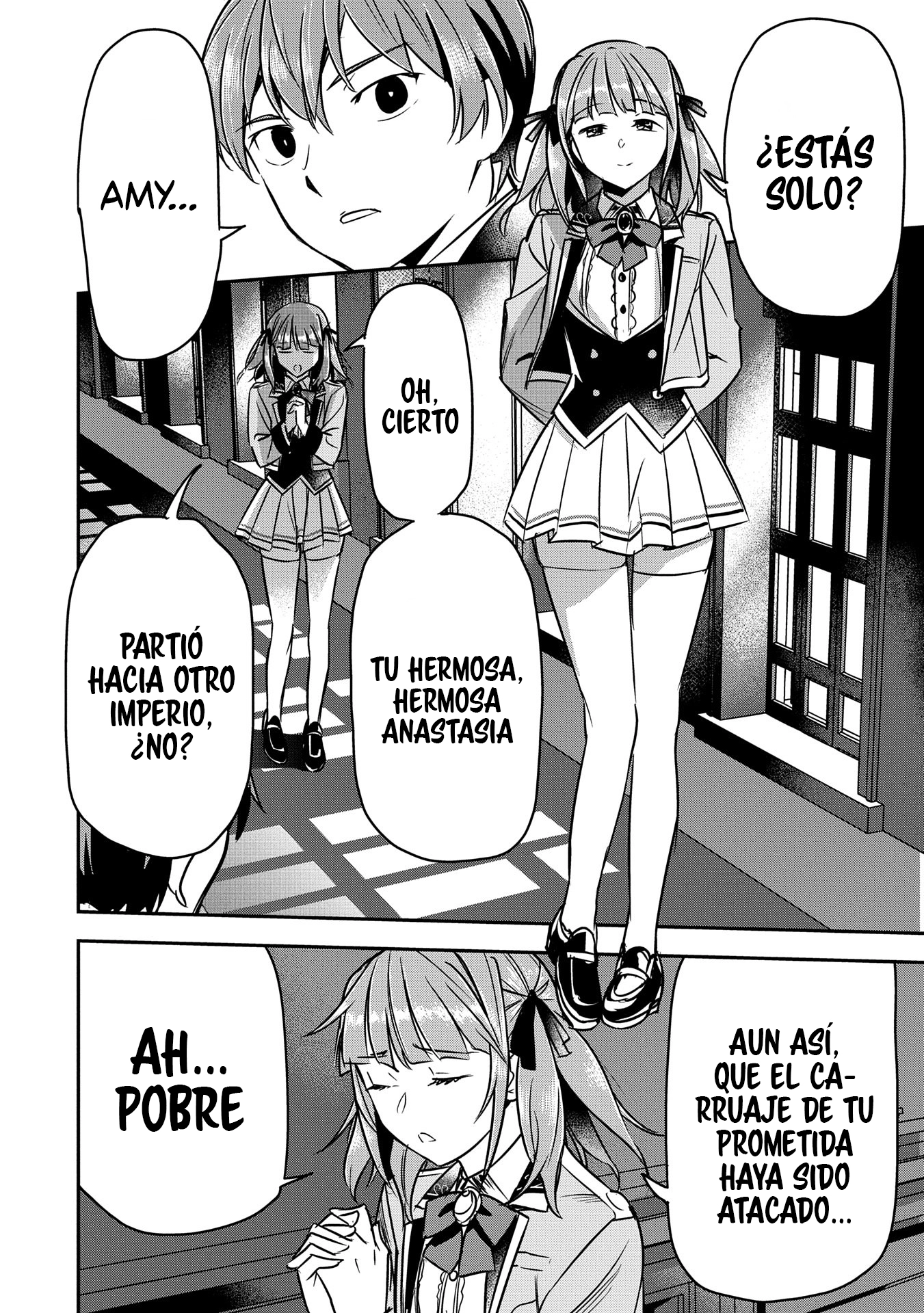 Chōnin A wa Akuyaku Reijō o Dōshite mo Sukuitai Capitulo 33 página 26