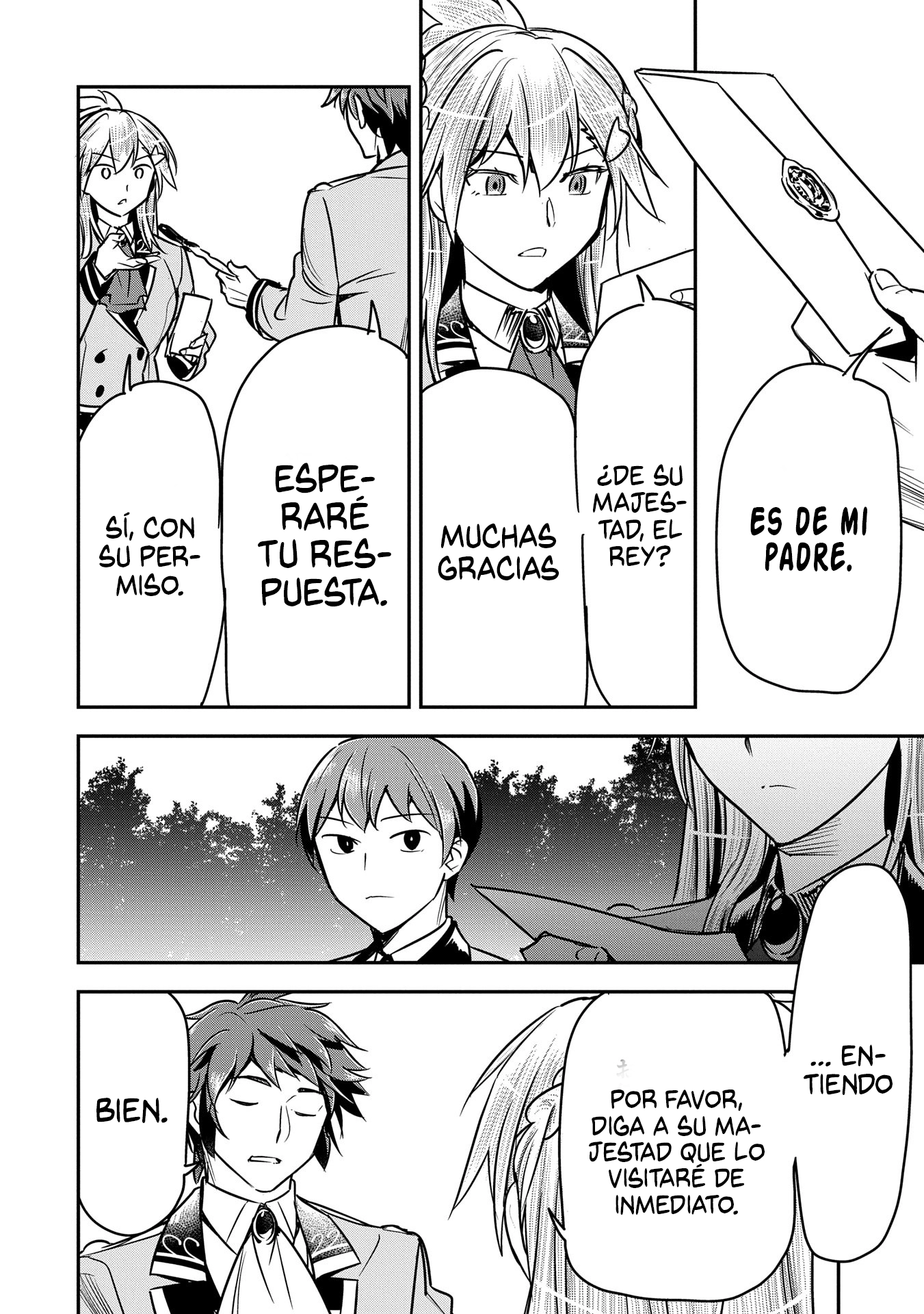 Chōnin A wa Akuyaku Reijō o Dōshite mo Sukuitai Capitulo 33 página 6