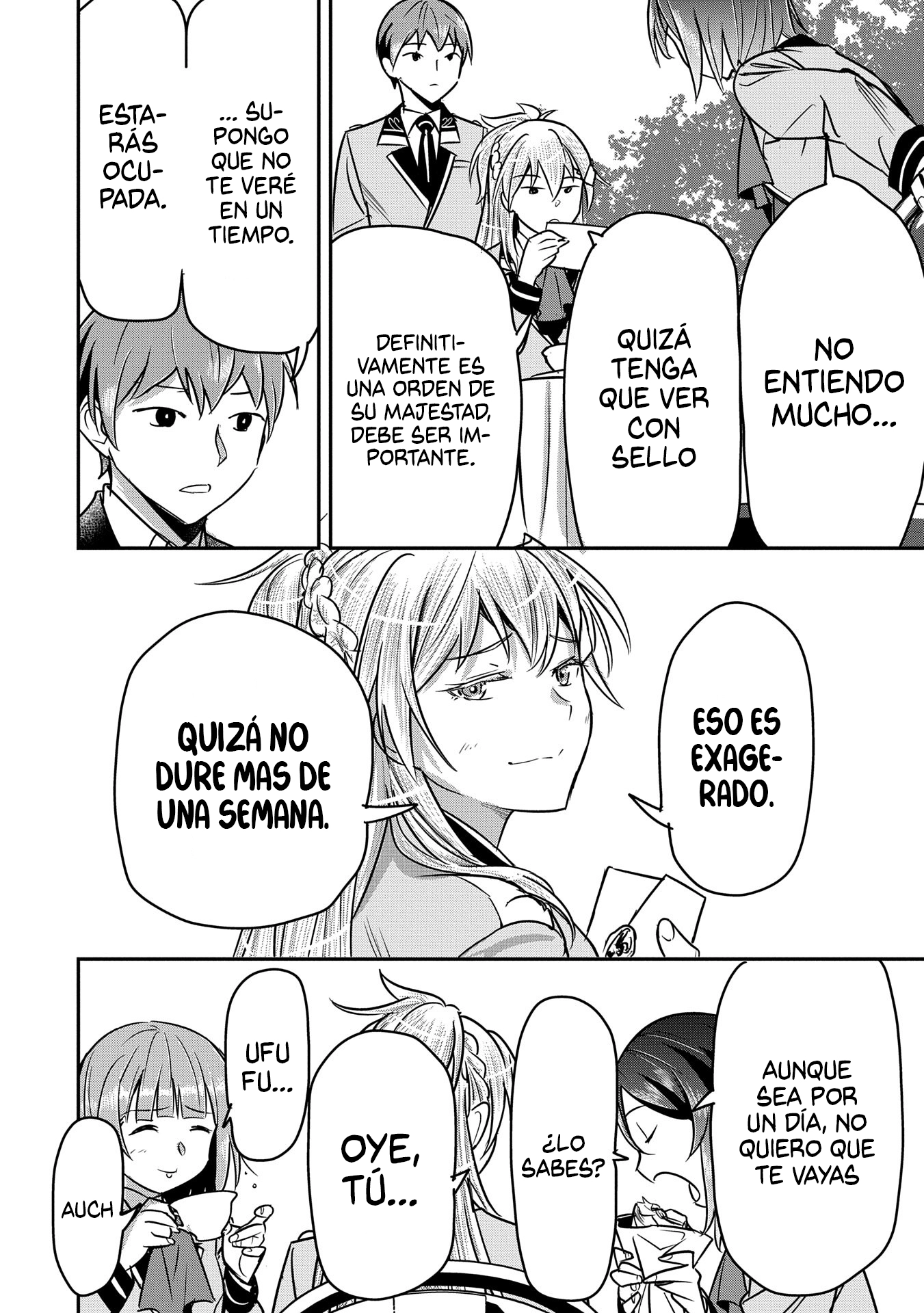 Chōnin A wa Akuyaku Reijō o Dōshite mo Sukuitai Capitulo 33 página 8