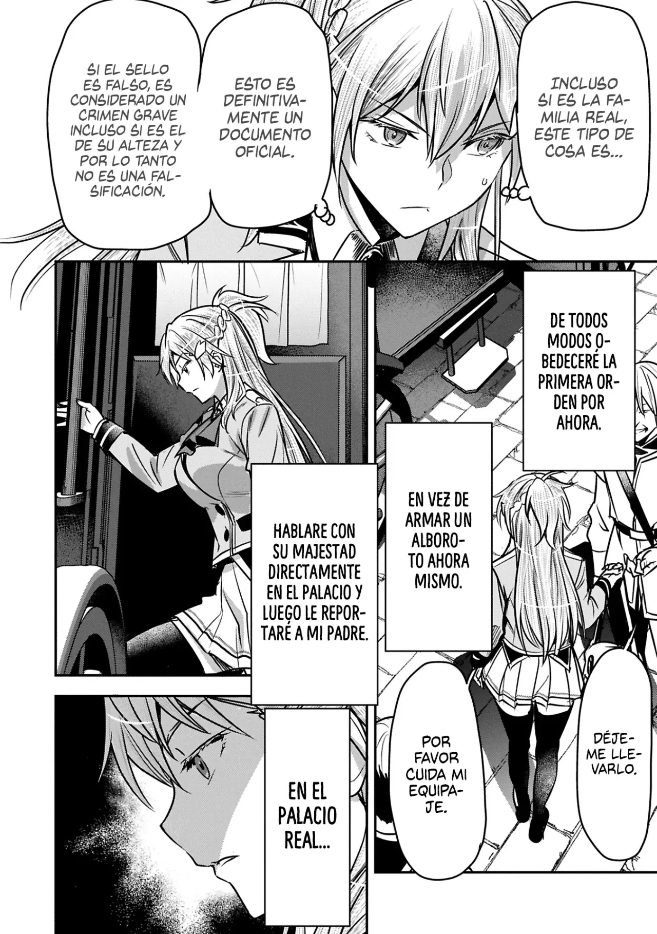 Chōnin A wa Akuyaku Reijō o Dōshite mo Sukuitai Capitulo 35.1 página 10