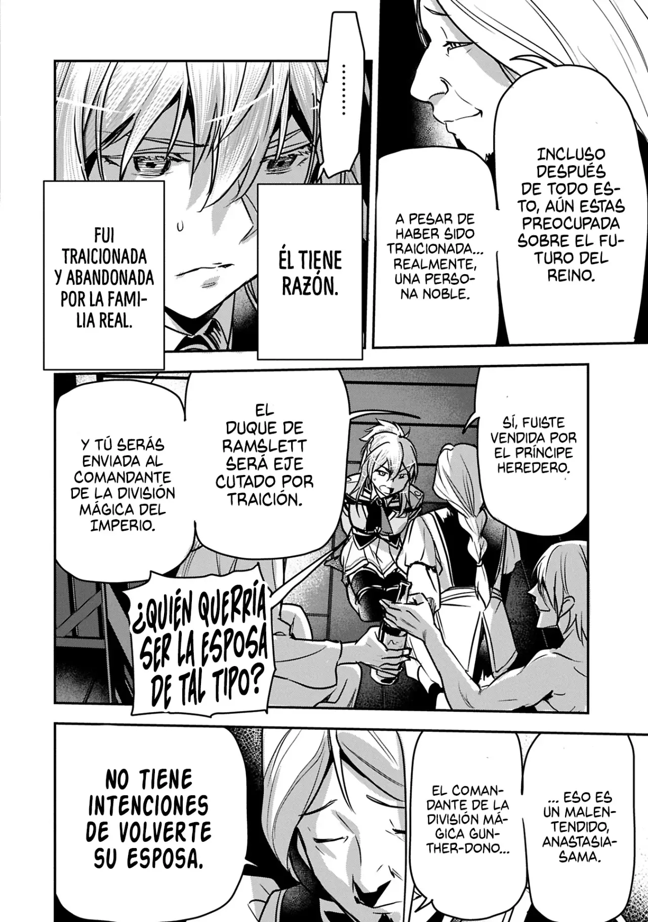 Chōnin A wa Akuyaku Reijō o Dōshite mo Sukuitai Capitulo 35.1 página 16