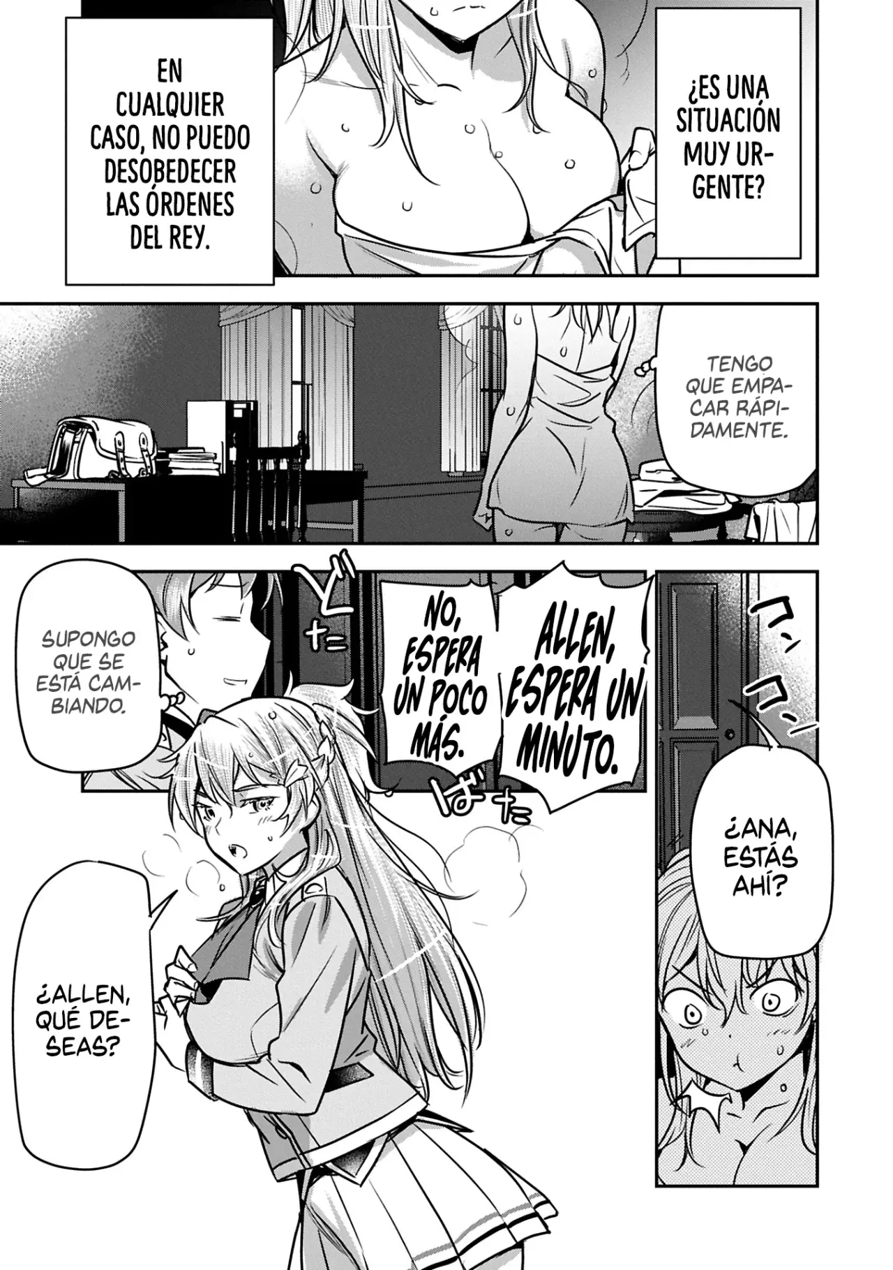 Chōnin A wa Akuyaku Reijō o Dōshite mo Sukuitai Capitulo 35.1 página 5