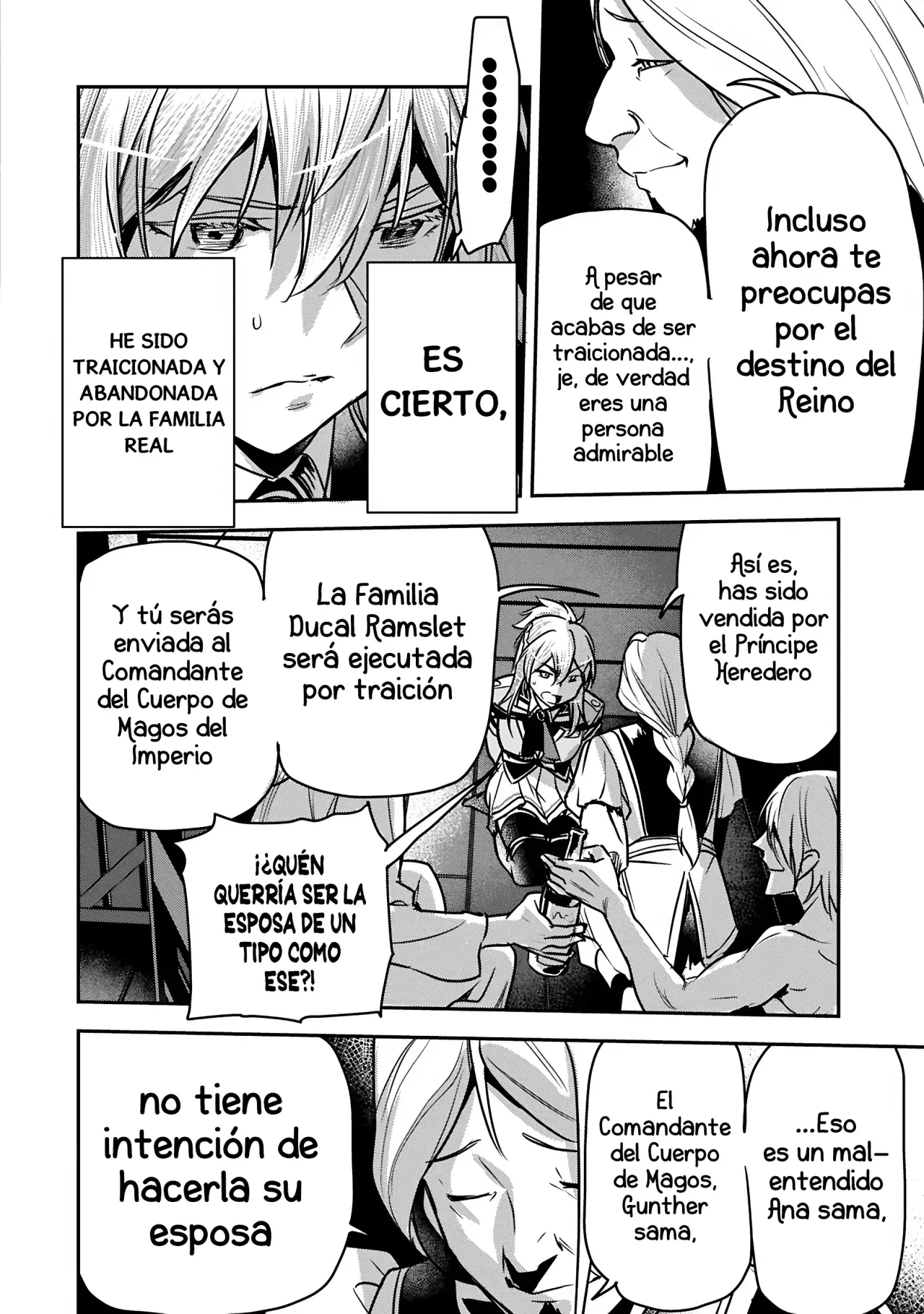 Chōnin A wa Akuyaku Reijō o Dōshite mo Sukuitai Capitulo 35: Traición página 21