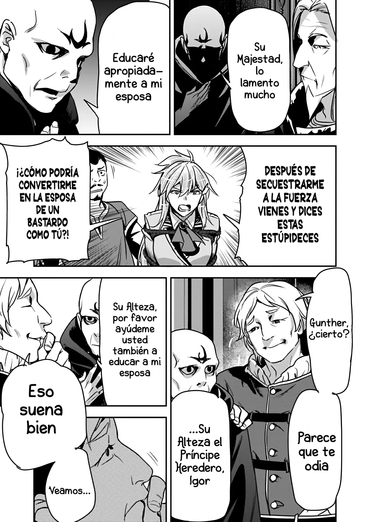 Chōnin A wa Akuyaku Reijō o Dōshite mo Sukuitai Capitulo 36: Desesperación página 27