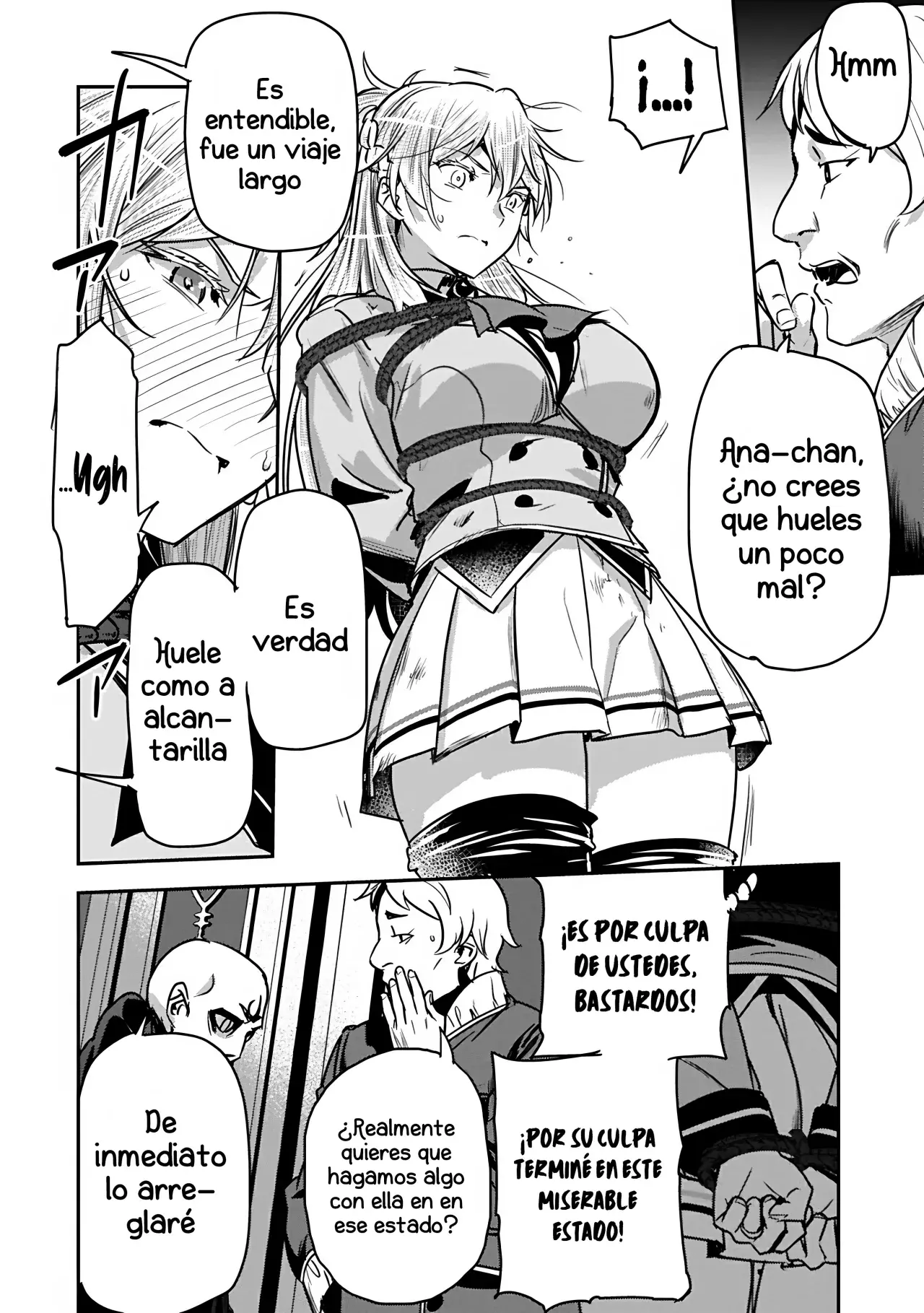 Chōnin A wa Akuyaku Reijō o Dōshite mo Sukuitai Capitulo 36: Desesperación página 28