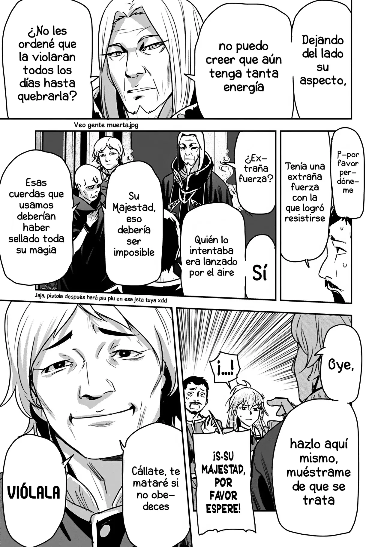 Chōnin A wa Akuyaku Reijō o Dōshite mo Sukuitai Capitulo 36: Desesperación página 29