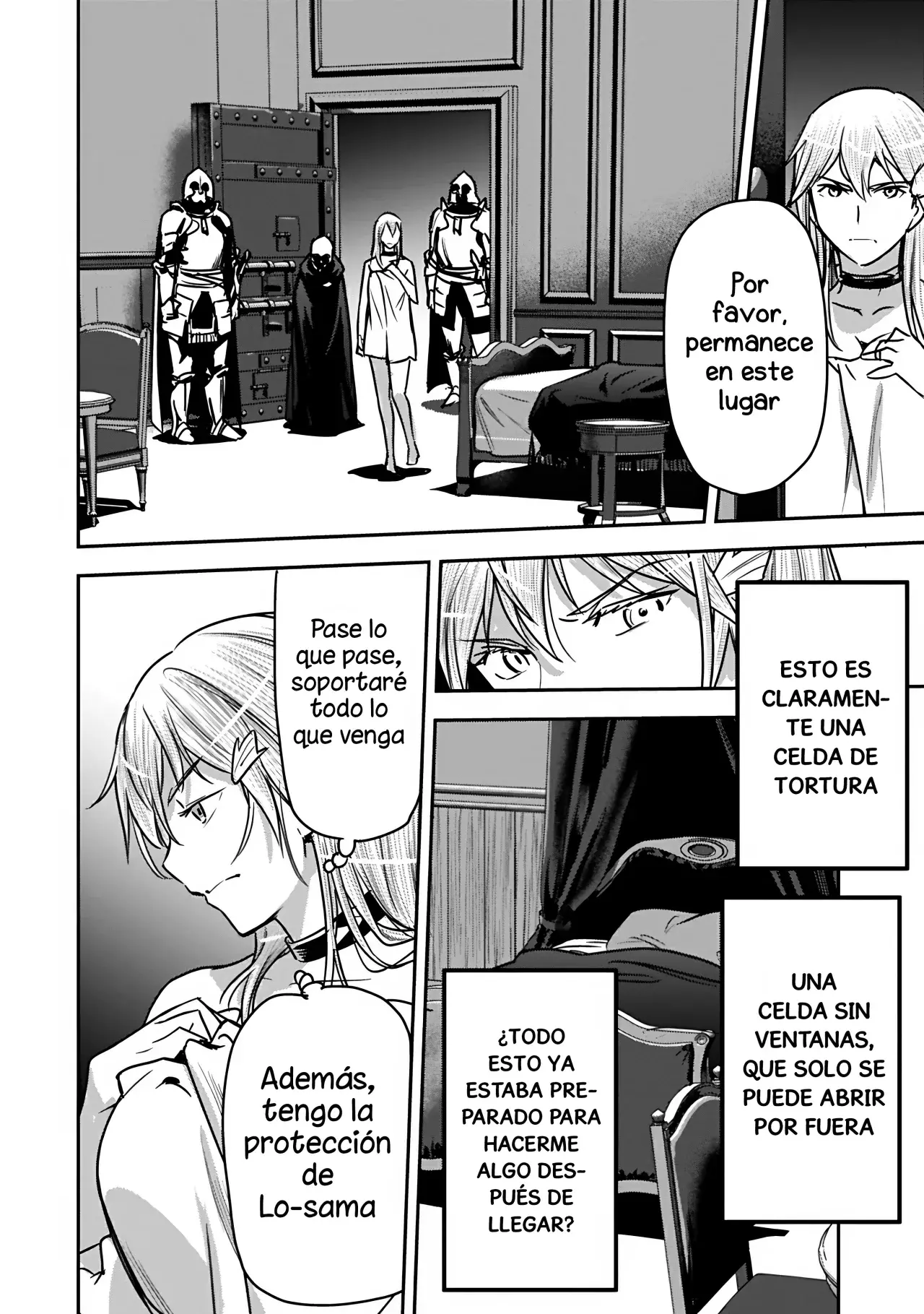 Chōnin A wa Akuyaku Reijō o Dōshite mo Sukuitai Capitulo 36: Desesperación página 34