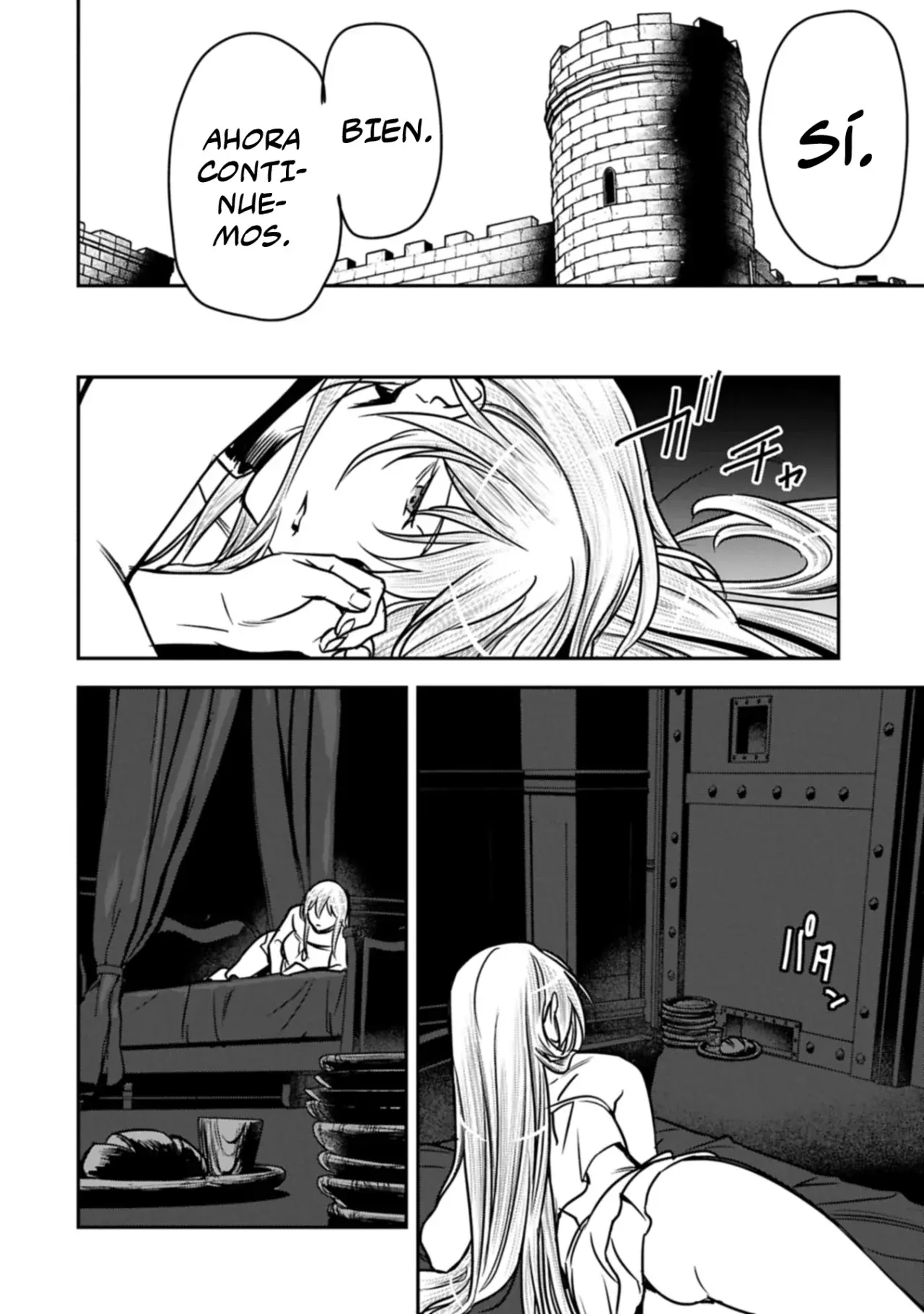 Chōnin A wa Akuyaku Reijō o Dōshite mo Sukuitai Capitulo 37.1 página 8