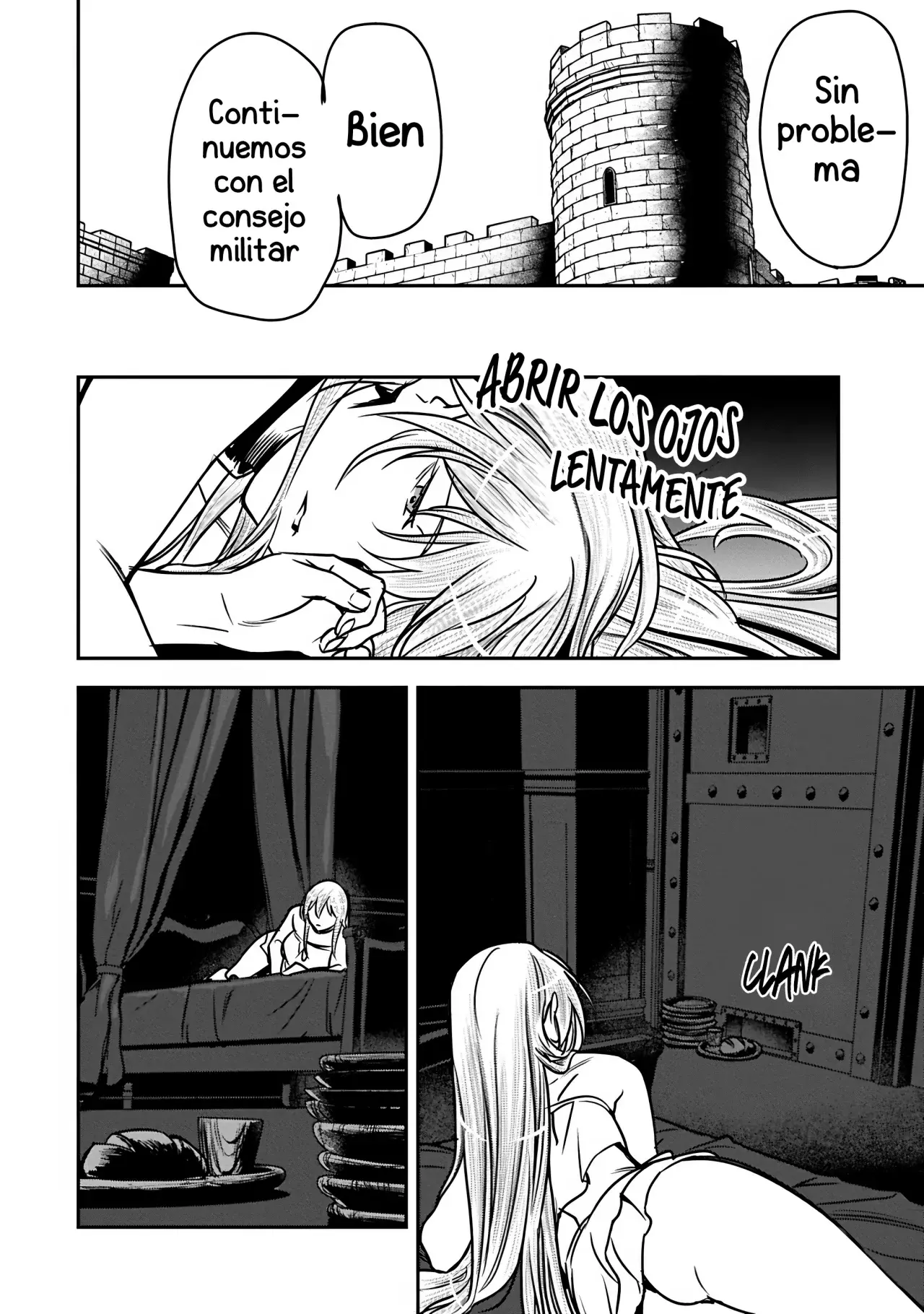 Chōnin A wa Akuyaku Reijō o Dōshite mo Sukuitai Capitulo 37: Consejo Militar página 13