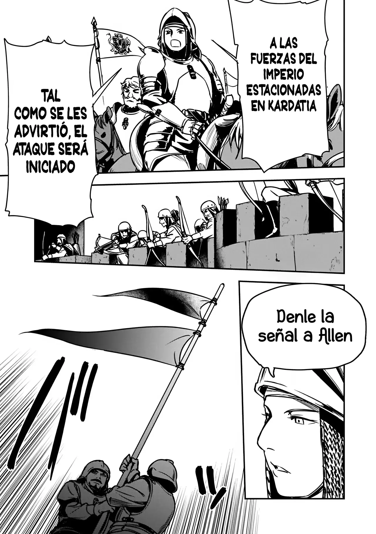 Chōnin A wa Akuyaku Reijō o Dōshite mo Sukuitai Capitulo 38: Iniciando el Ataque página 27