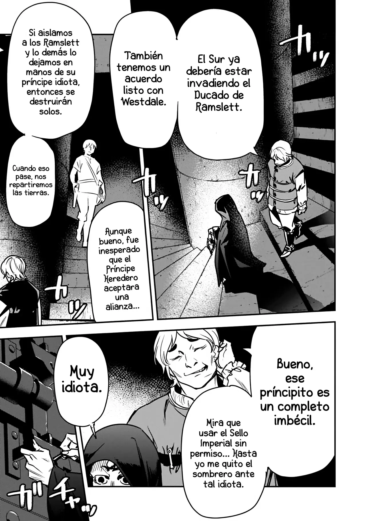 Chōnin A wa Akuyaku Reijō o Dōshite mo Sukuitai Capitulo 39: Rescate página 17