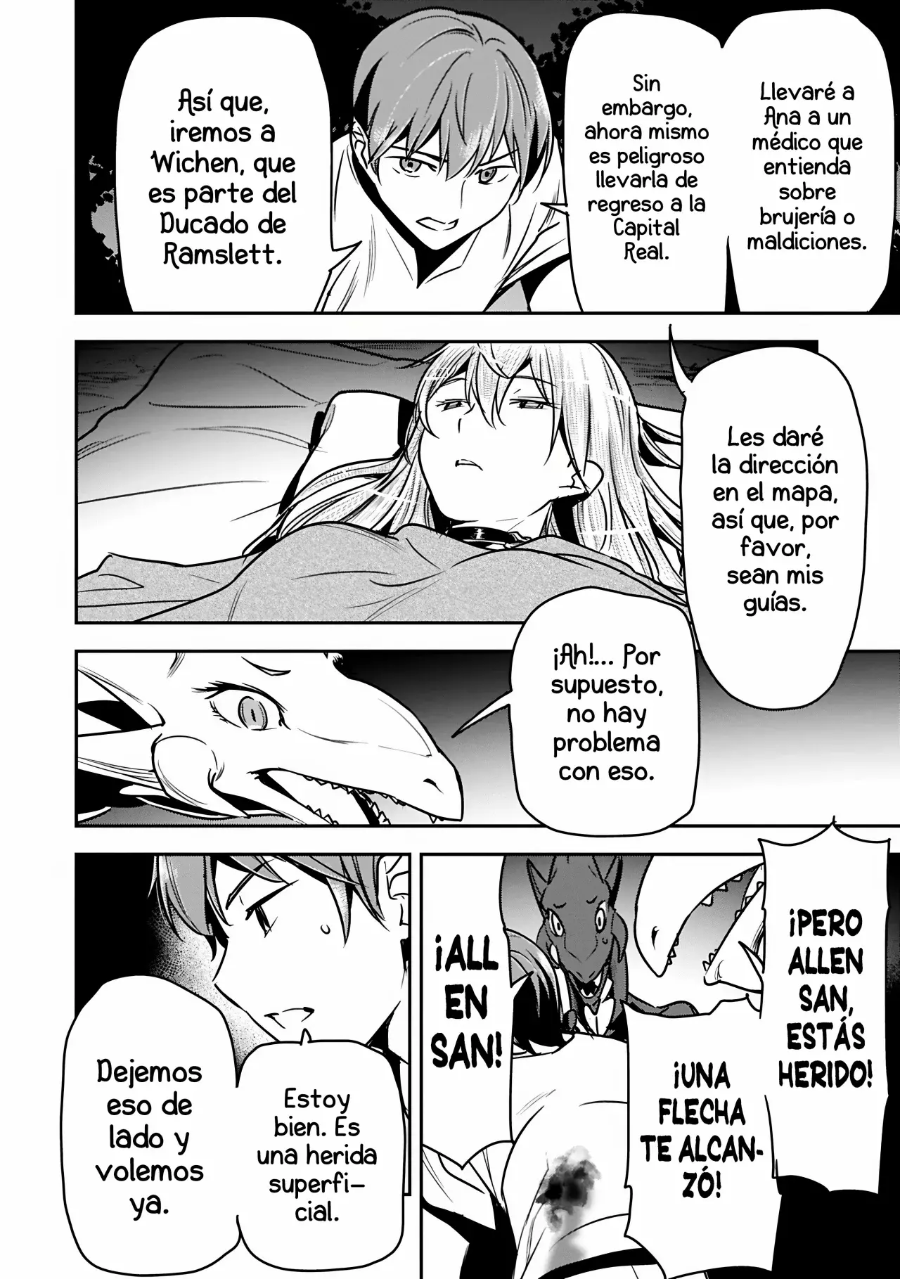 Chōnin A wa Akuyaku Reijō o Dōshite mo Sukuitai Capitulo 39: Rescate página 34