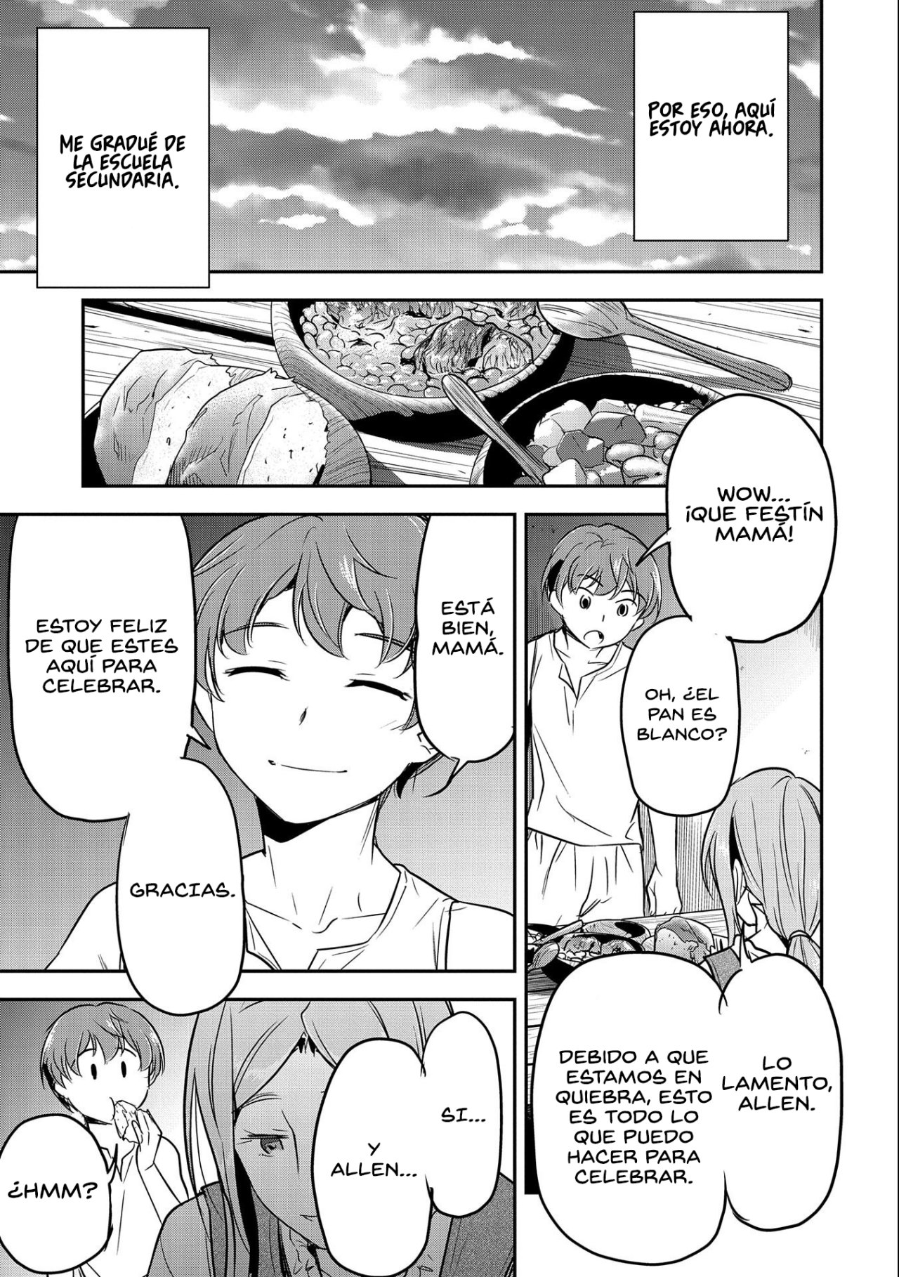 Chōnin A wa Akuyaku Reijō o Dōshite mo Sukuitai Capitulo 4: Graduación página 16