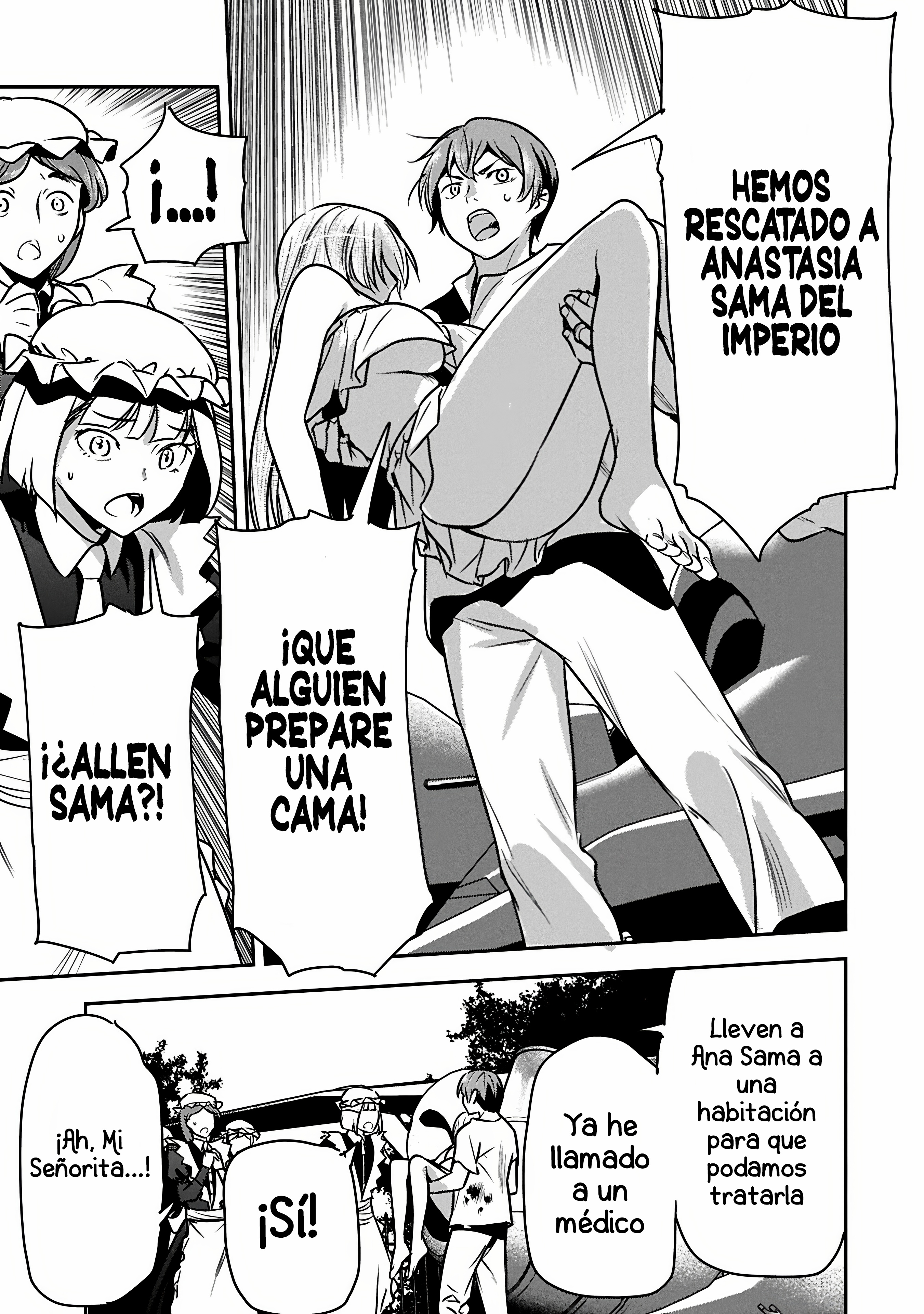 Chōnin A wa Akuyaku Reijō o Dōshite mo Sukuitai Capitulo 40.1 página 21