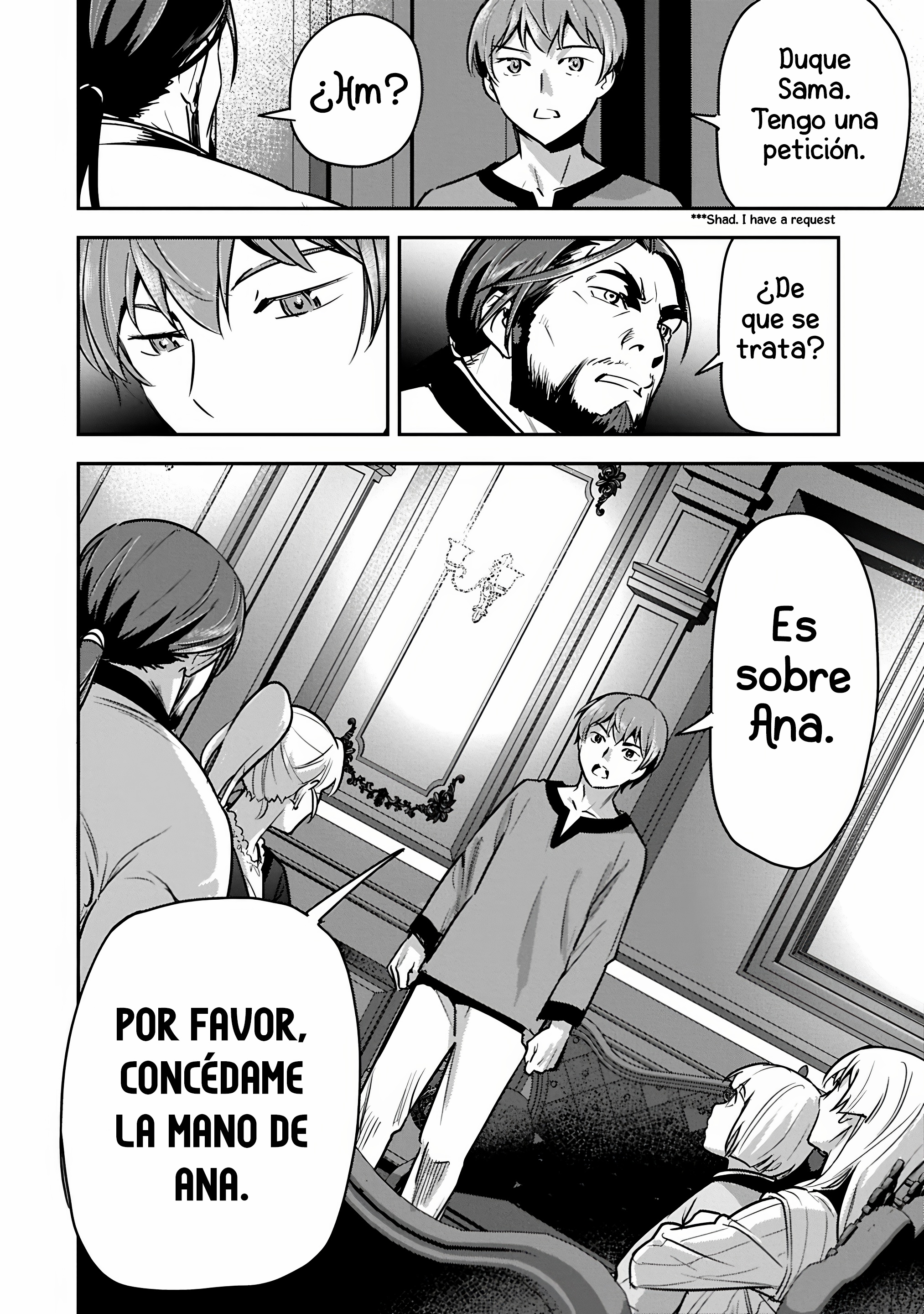 Chōnin A wa Akuyaku Reijō o Dōshite mo Sukuitai Capitulo 41.1 página 12