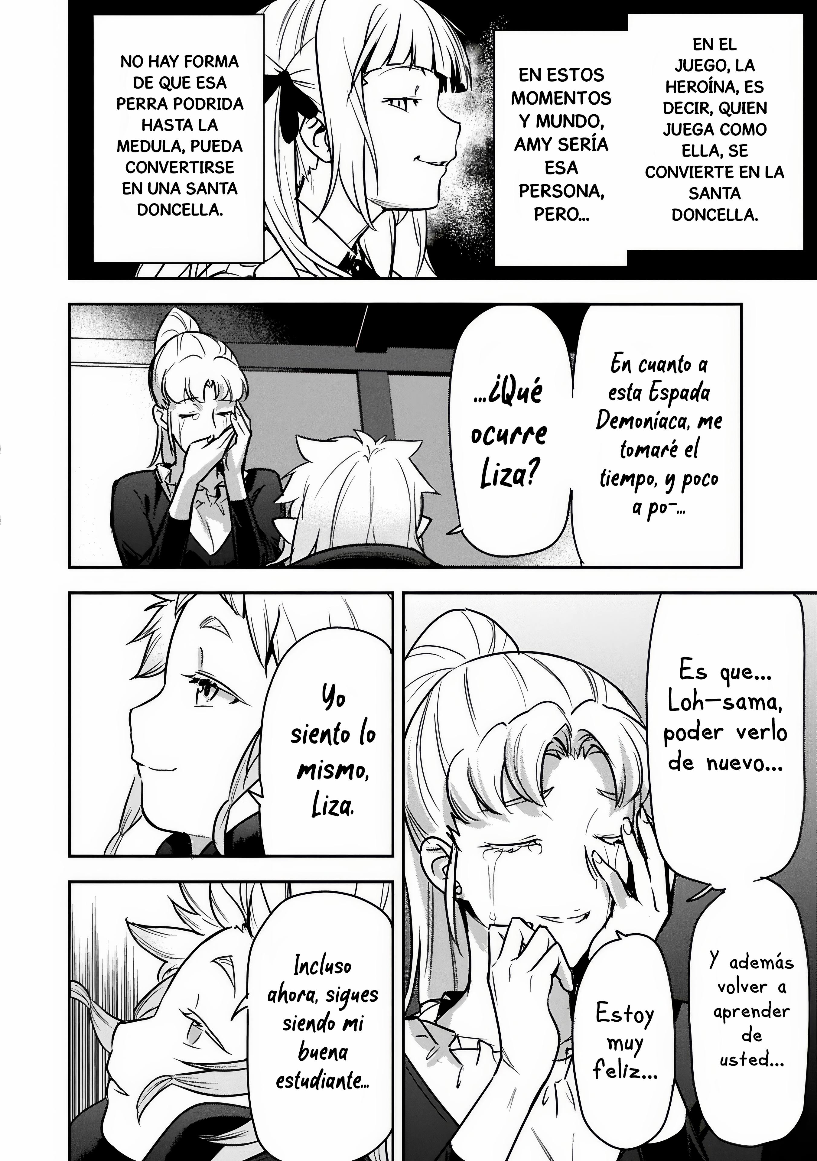 Chōnin A wa Akuyaku Reijō o Dōshite mo Sukuitai Capitulo 43.1 página 12