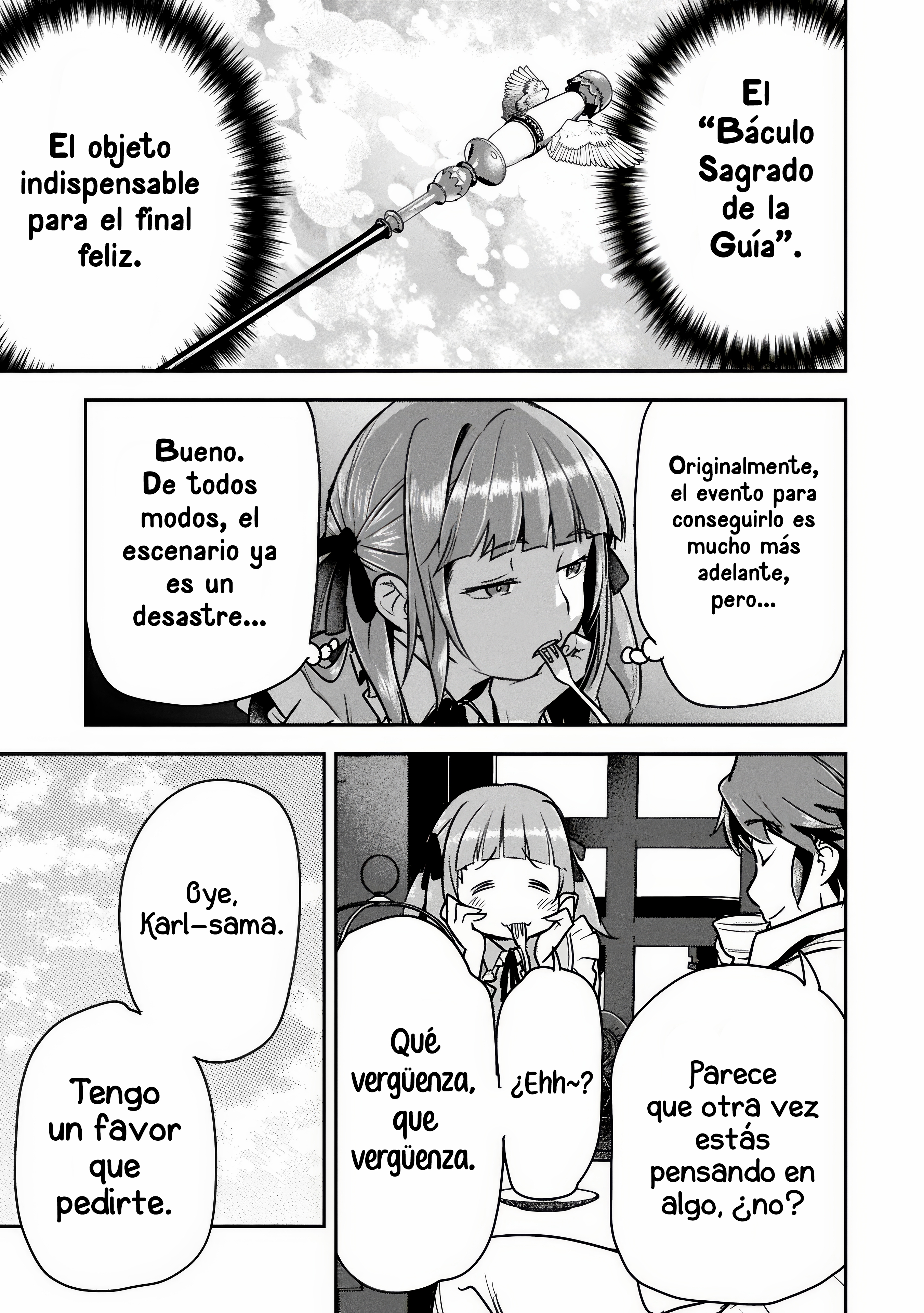 Chōnin A wa Akuyaku Reijō o Dōshite mo Sukuitai Capitulo 43.1 página 9