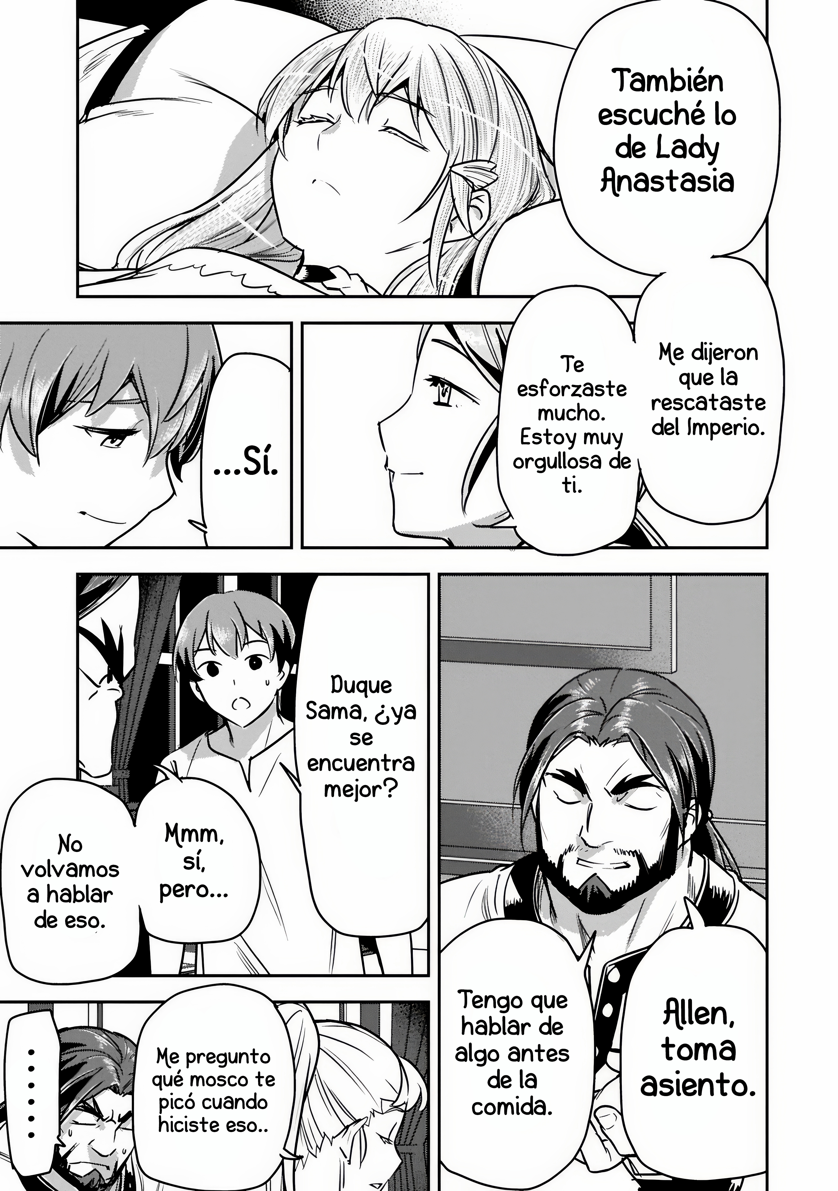 Chōnin A wa Akuyaku Reijō o Dōshite mo Sukuitai Capitulo 43.2 página 9
