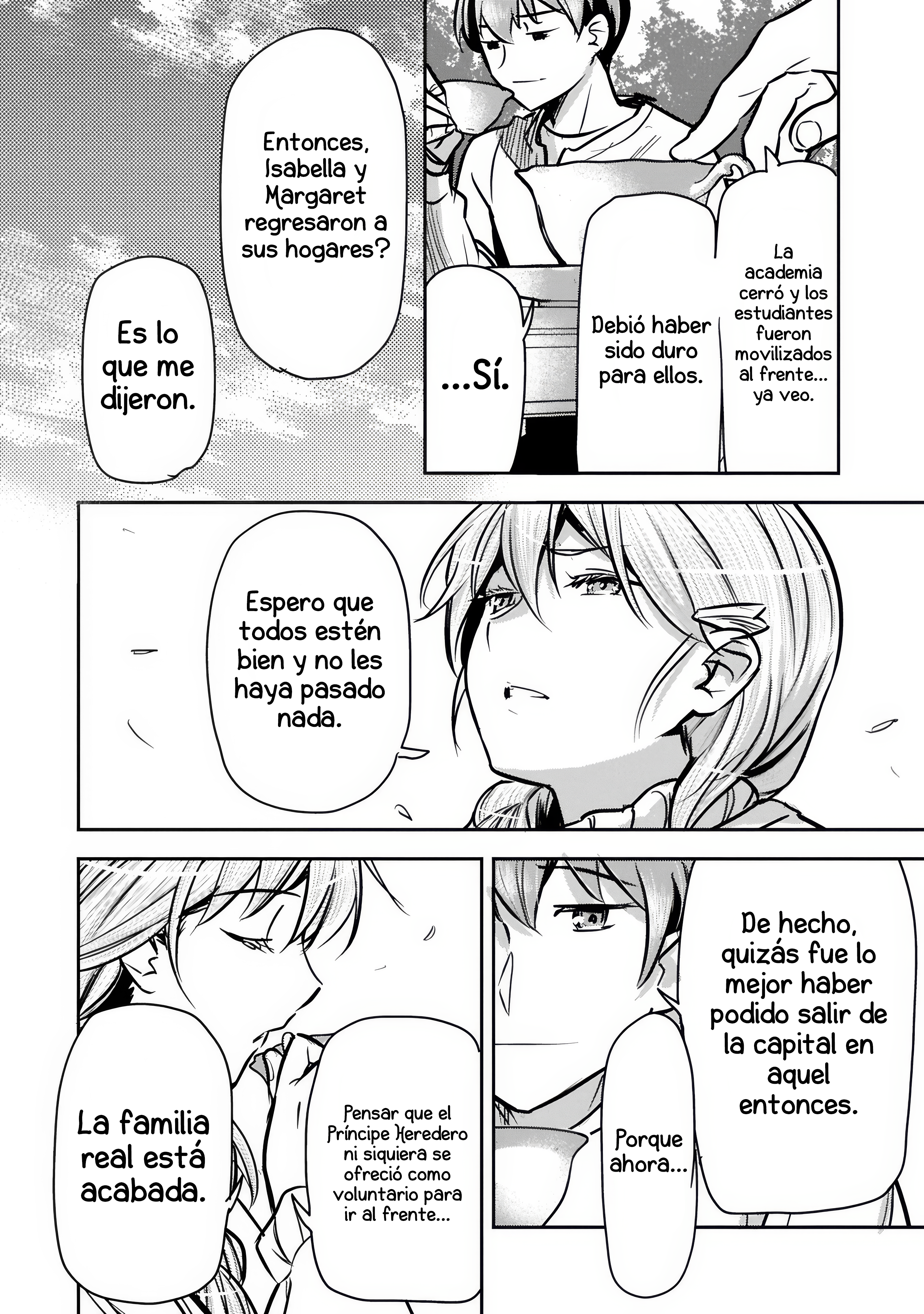 Chōnin A wa Akuyaku Reijō o Dōshite mo Sukuitai Capitulo 46.1 página 16
