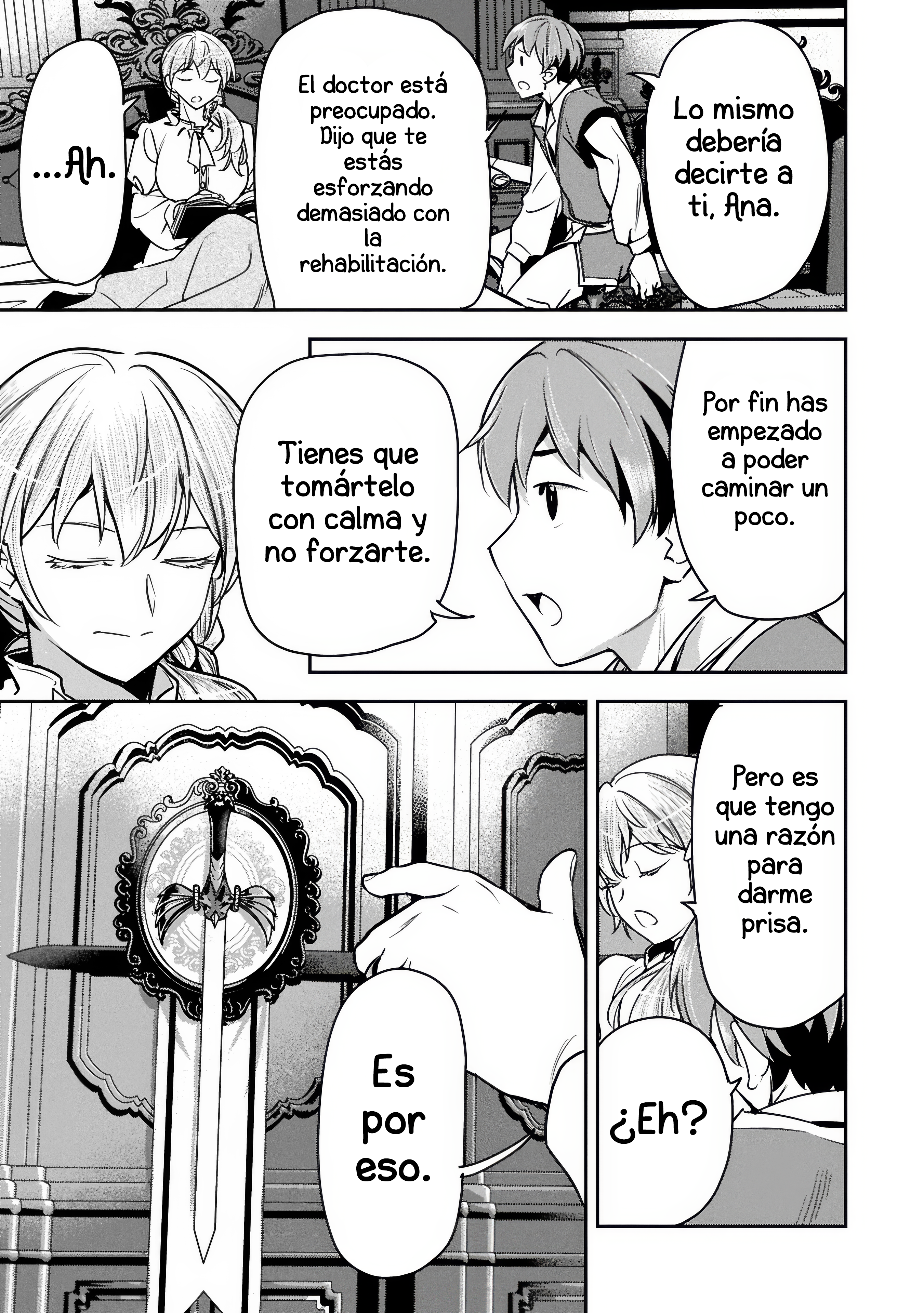 Chōnin A wa Akuyaku Reijō o Dōshite mo Sukuitai Capitulo 46.1 página 9
