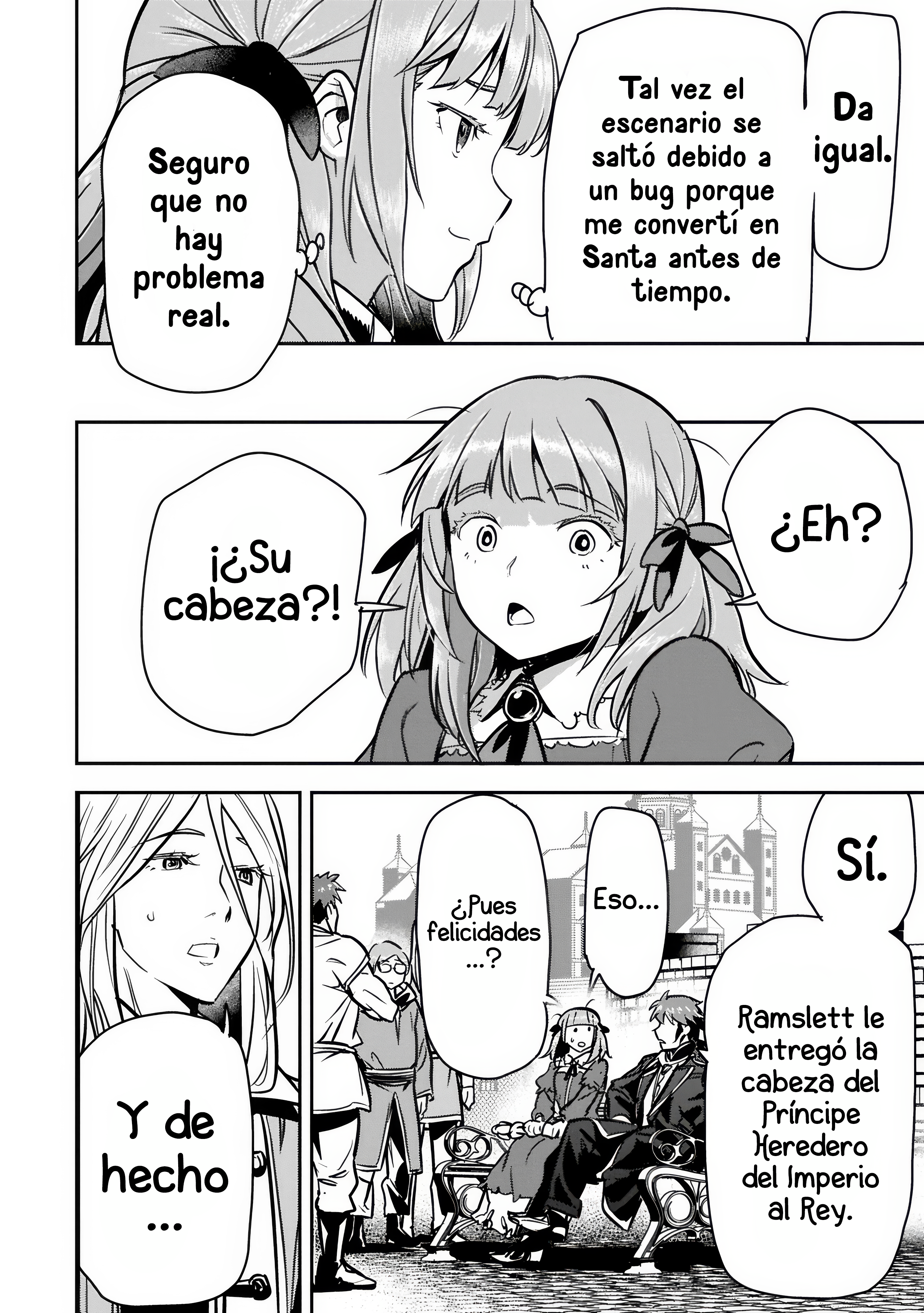 Chōnin A wa Akuyaku Reijō o Dōshite mo Sukuitai Capitulo 47.1 página 12
