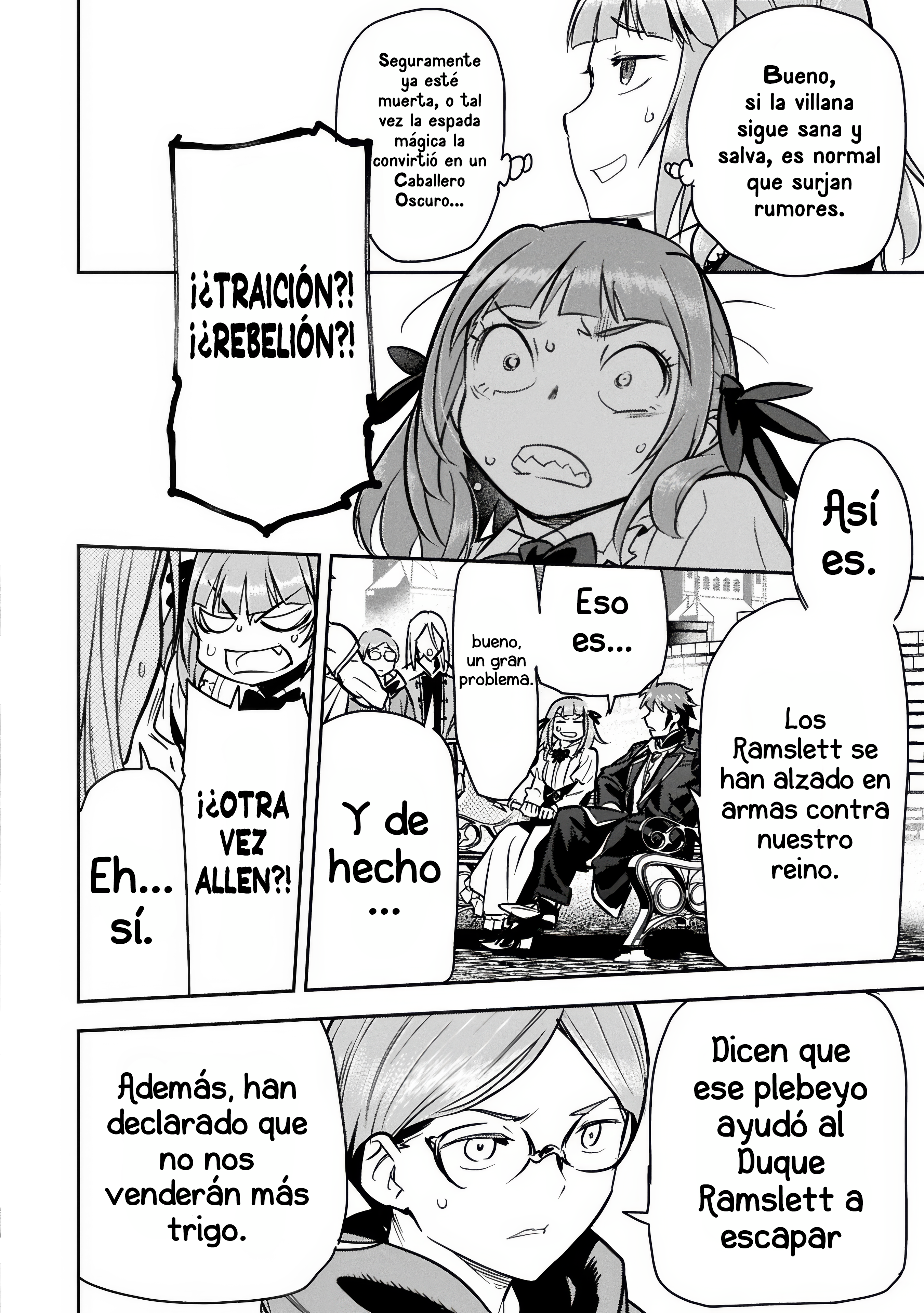 Chōnin A wa Akuyaku Reijō o Dōshite mo Sukuitai Capitulo 47.1 página 14