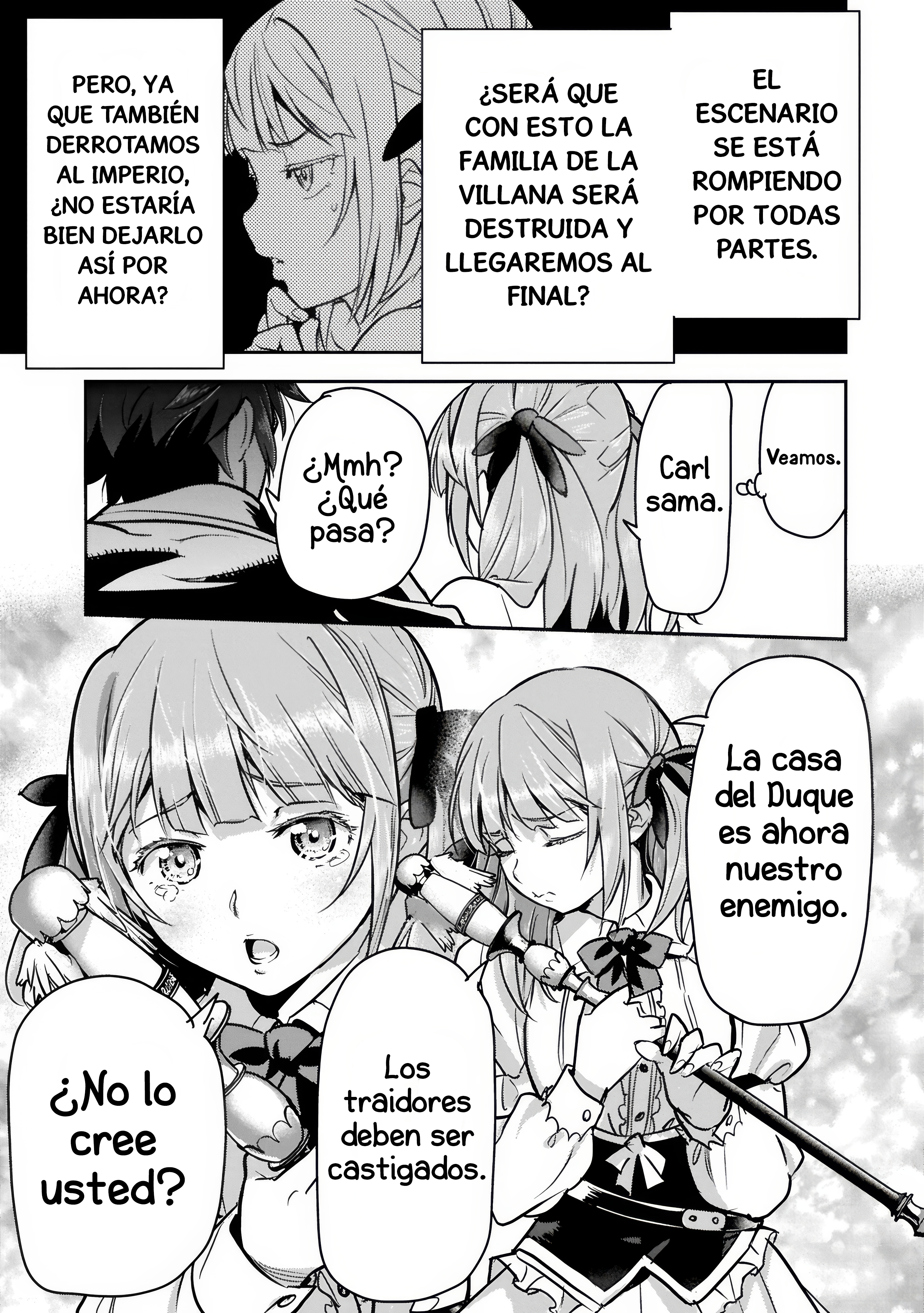 Chōnin A wa Akuyaku Reijō o Dōshite mo Sukuitai Capitulo 47.1 página 15
