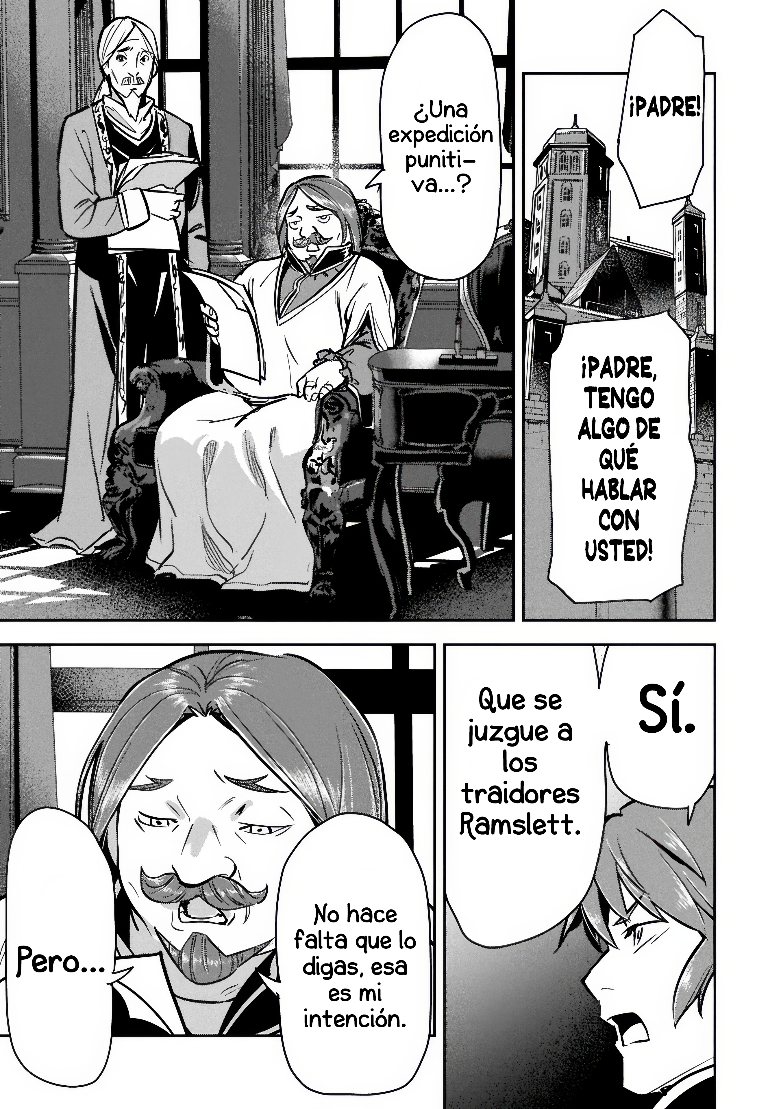 Chōnin A wa Akuyaku Reijō o Dōshite mo Sukuitai Capitulo 47.1 página 17